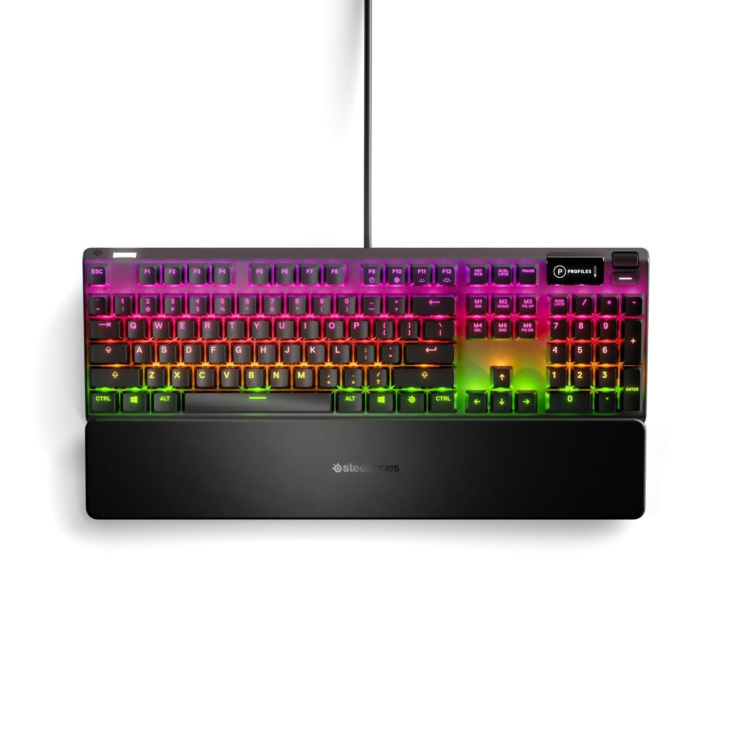 Teclado Gamer Mecánico SteelSeries Apex 7 TKL RGB Switch Red-2