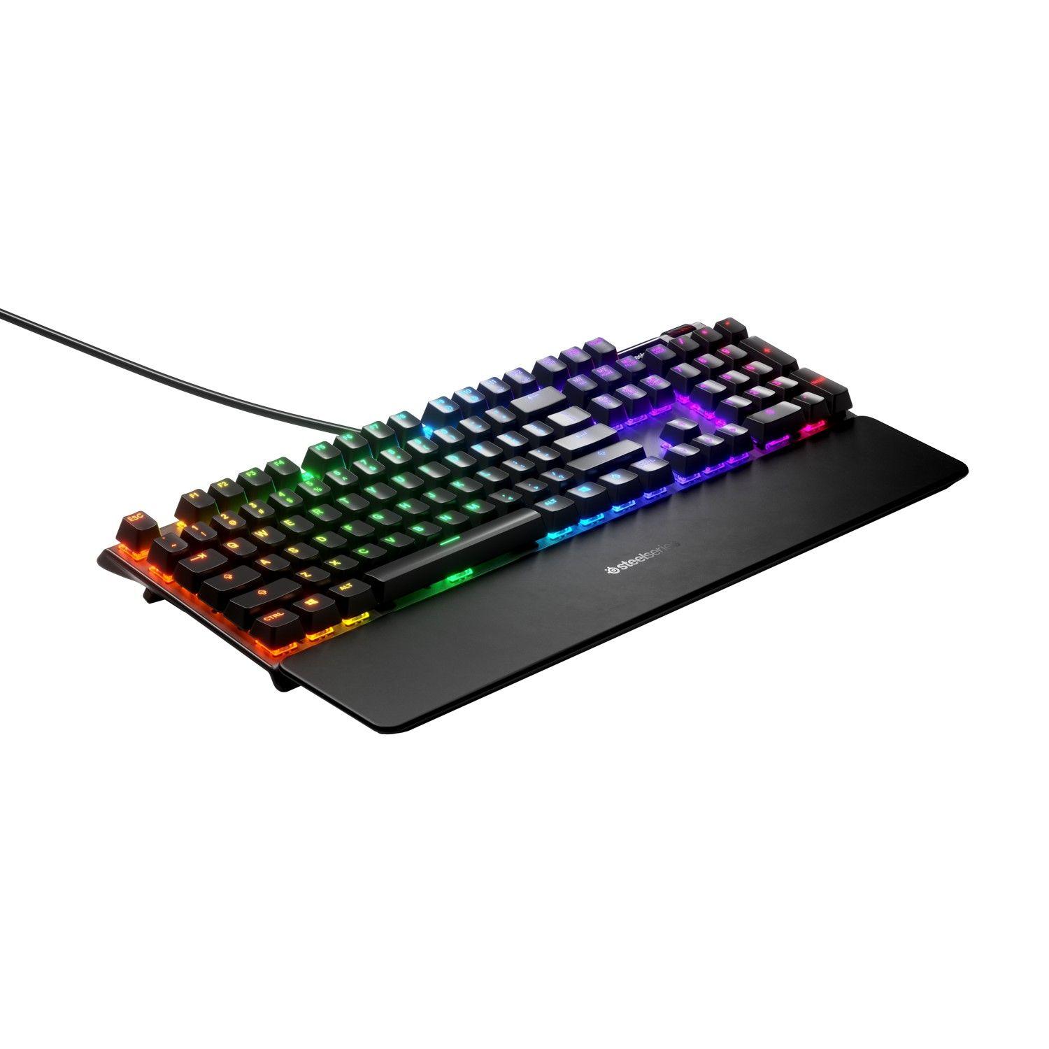 Teclado Gamer Mecánico SteelSeries Apex 7 TKL RGB Switch Red-4