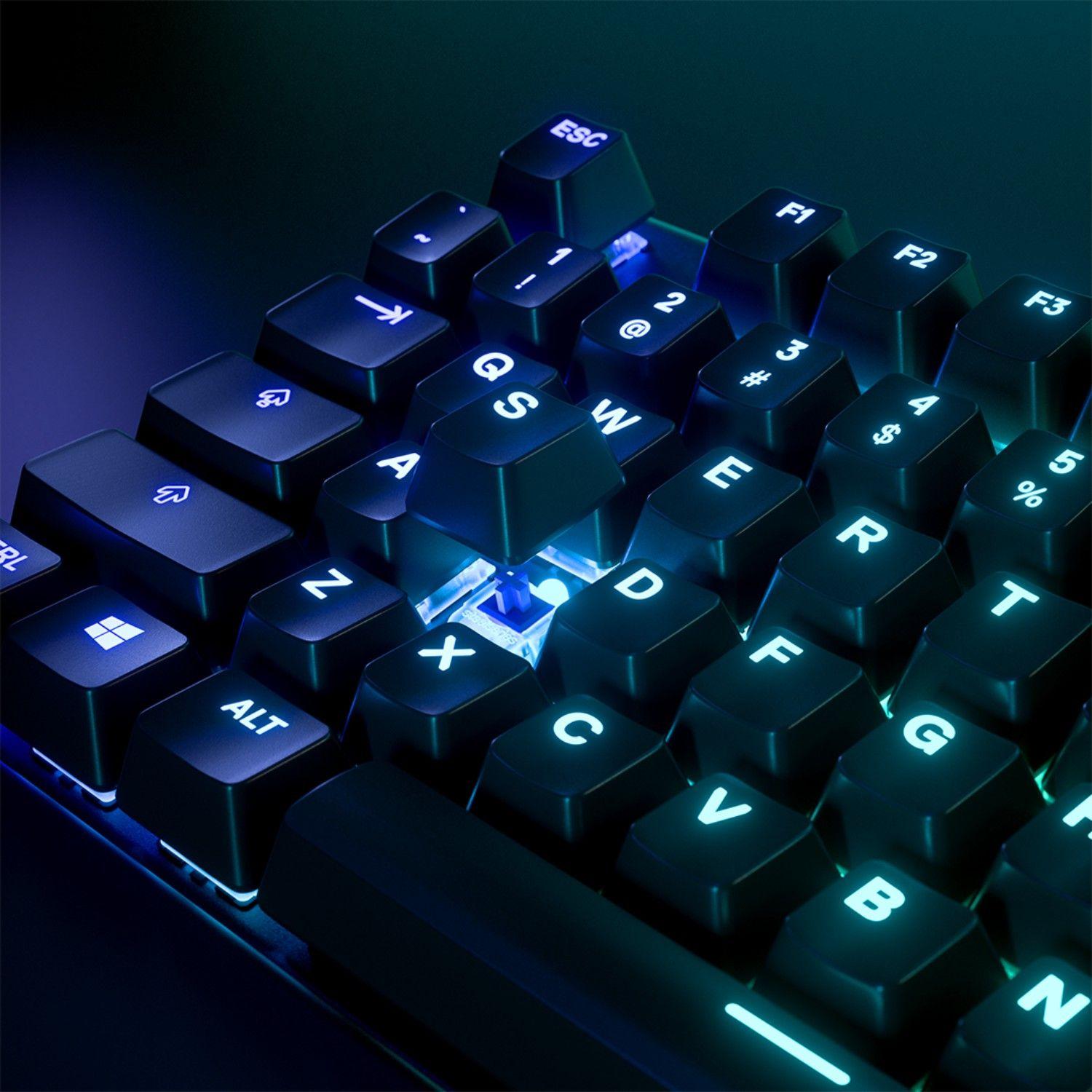 Teclado Gamer Mecánico SteelSeries Apex 7 TKL RGB Switch Red-8