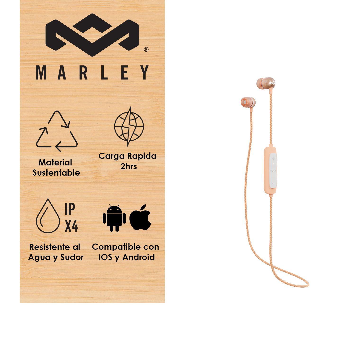 Audífonos Smile Jamaica Bluetooth 2 Copper Pink-2
