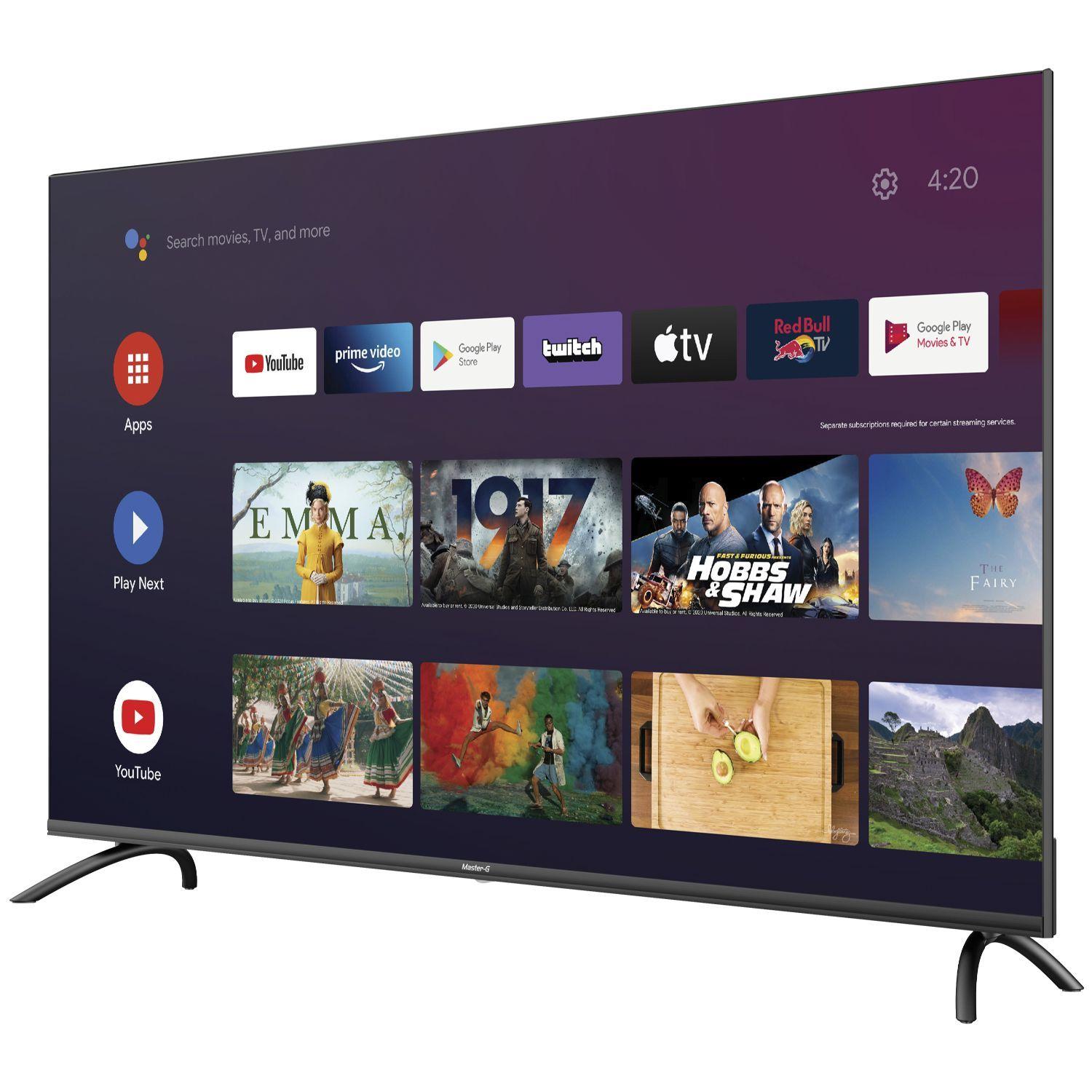 Smart TV Led 50" Android 4K Bluetooth MGG50UF-2