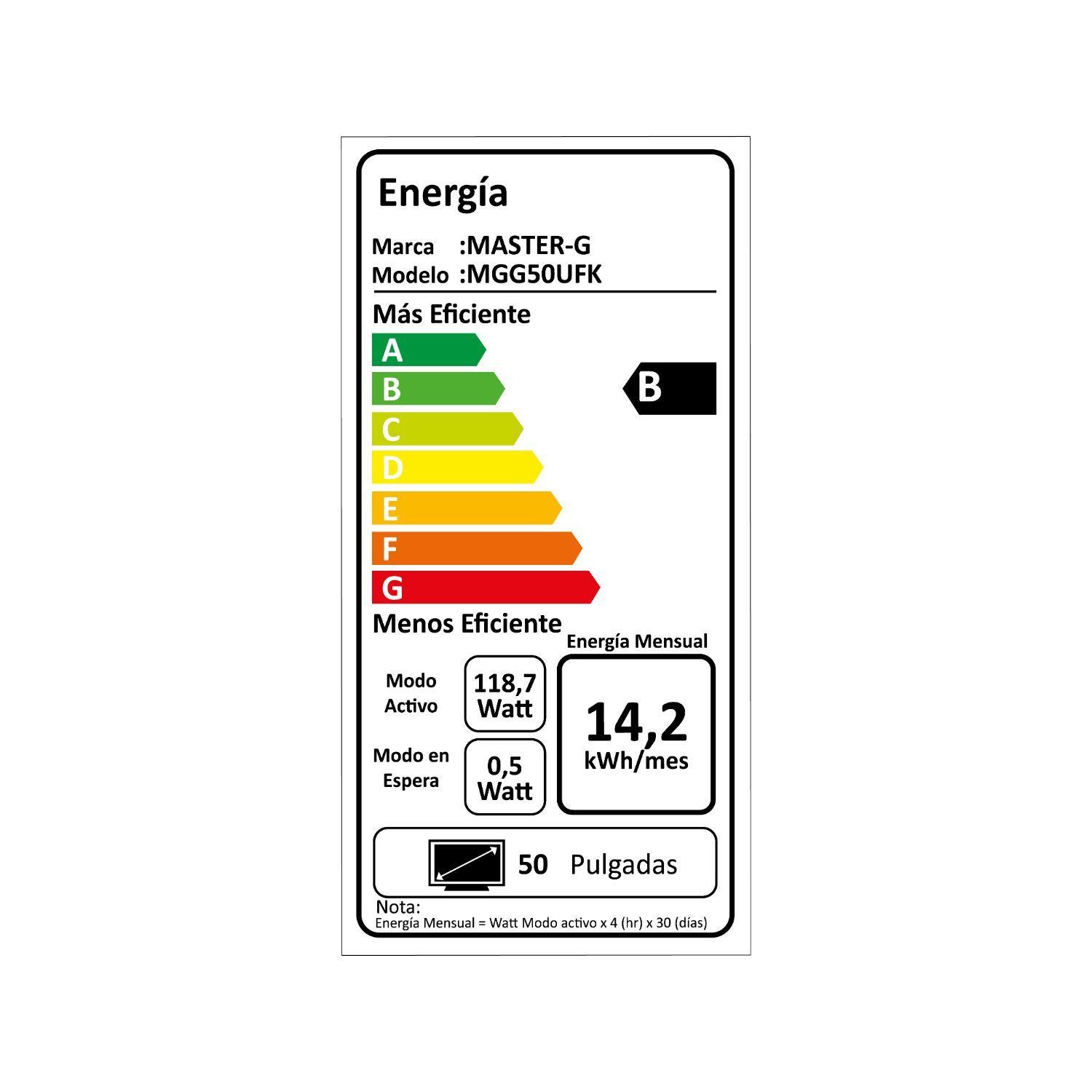 Smart TV Led 50" Android 4K Bluetooth MGG50UF-7