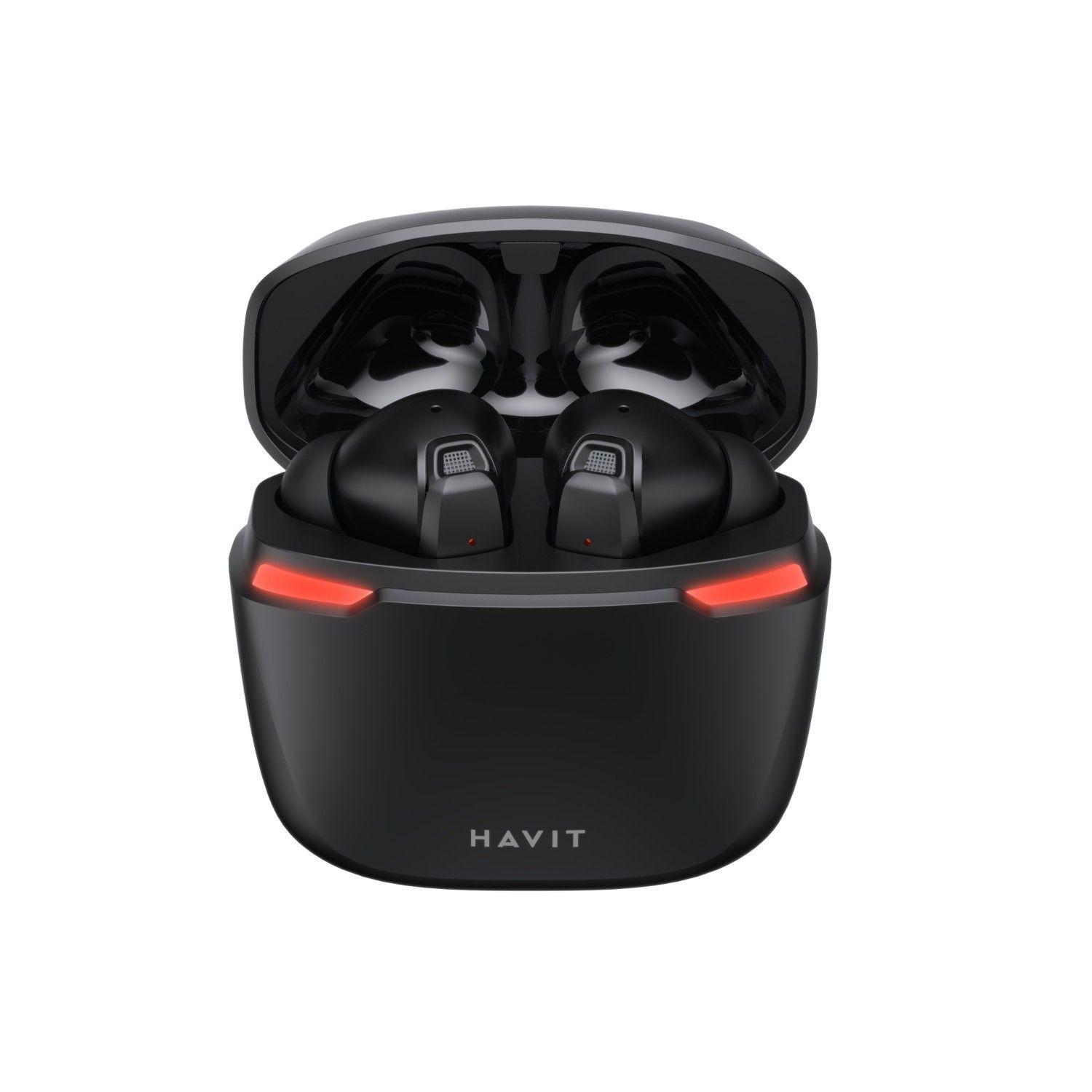 Audífonos Gamer Bluetooth Earbuds Pro Black TW929PROB Havit-0