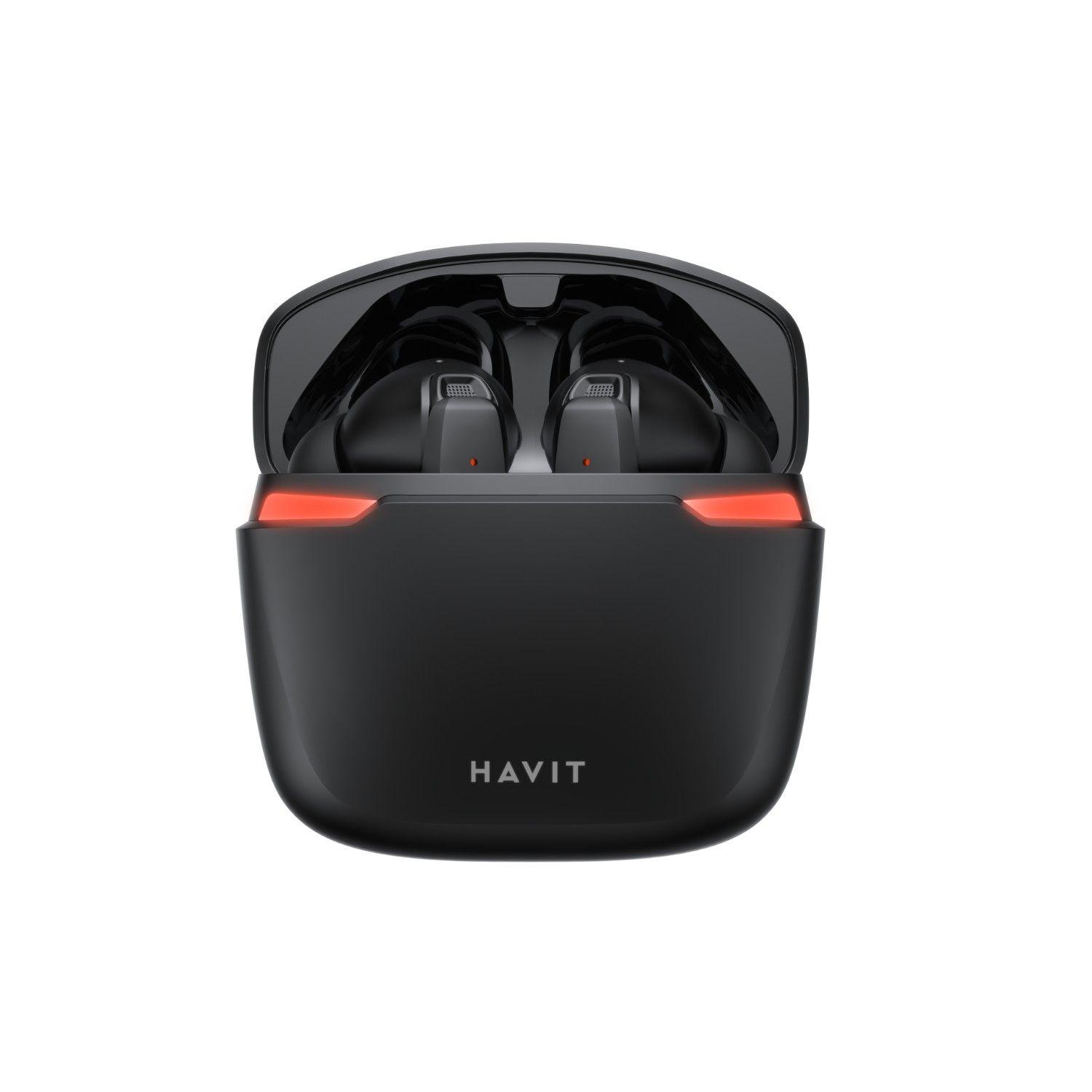 Audífonos Gamer Bluetooth Earbuds Pro Black TW929PROB Havit-4