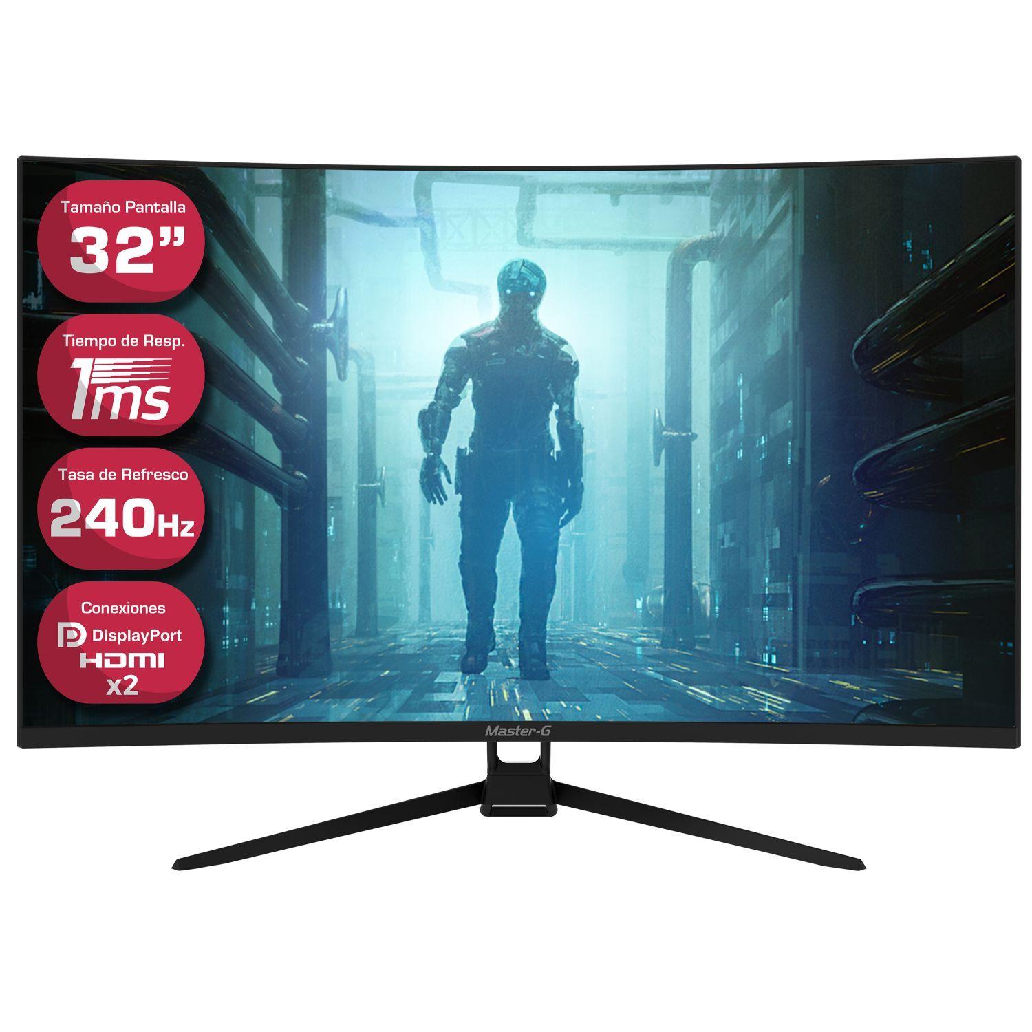 Monitor Gamer Curvo Led  32" Full HD 240Hz 1Ms-0
