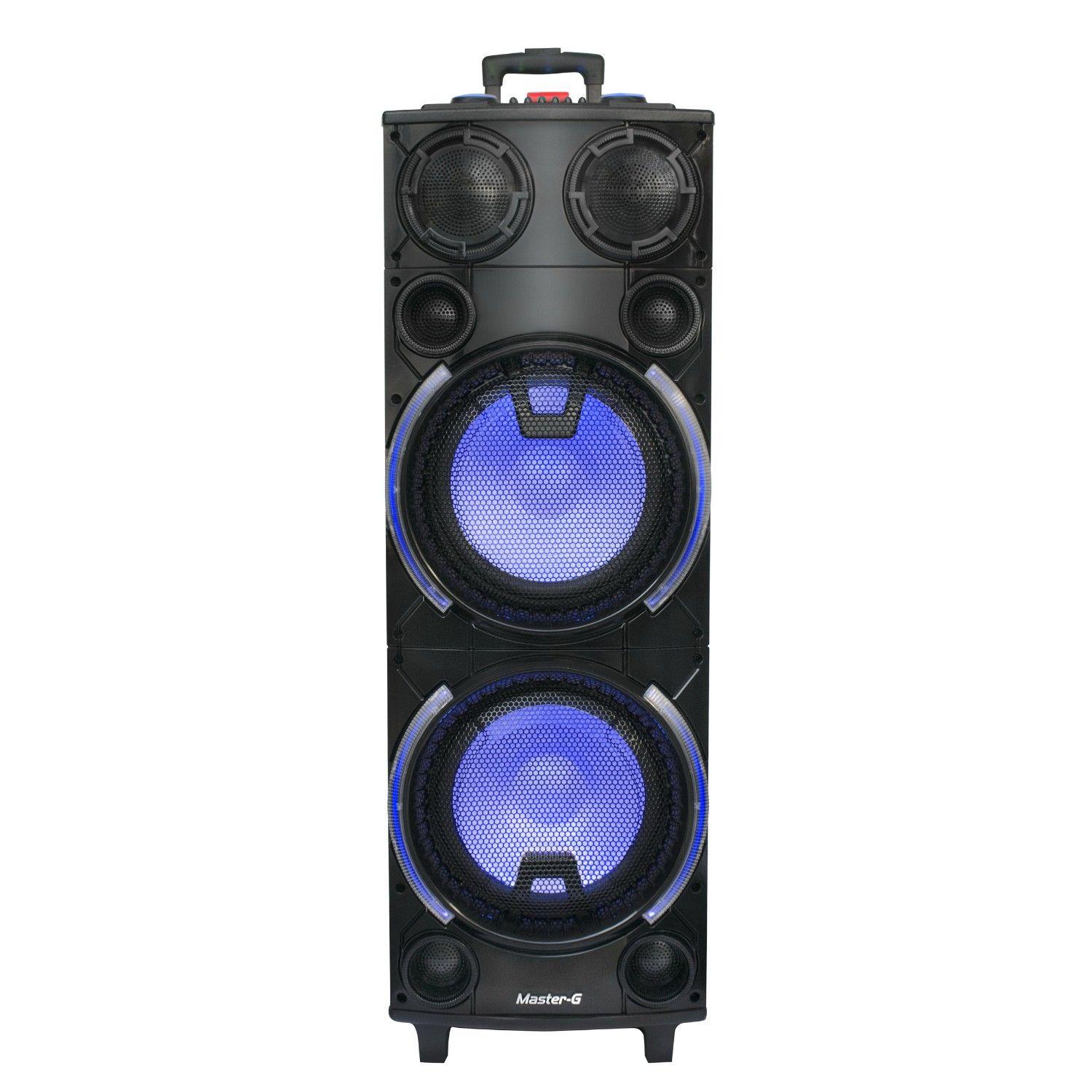 Parlante Karaoke Bluetooth 12" Master-G MGULTRAFORCEI-3