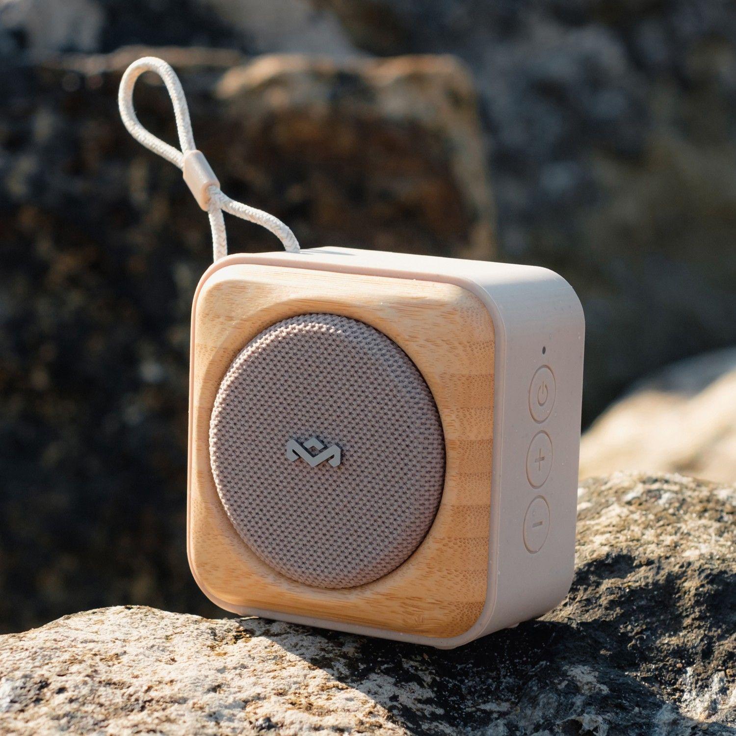 Parlante Bluetooth 5.3 Roots Crema Marley-5