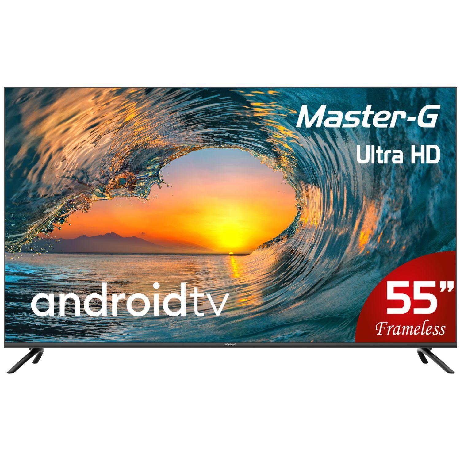 Smart TV Led 55" Android 4K Bluetooth MGG55UF-0