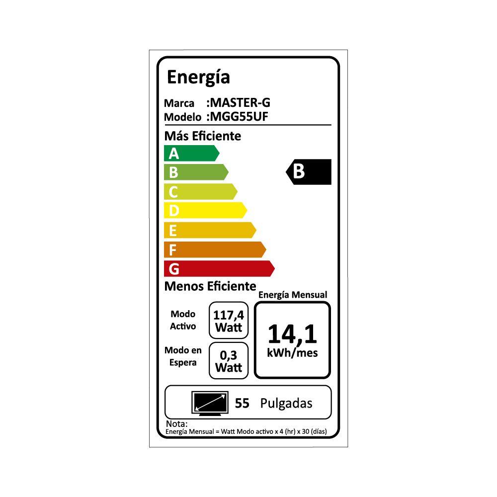 Smart TV Led 55" Android 4K Bluetooth MGG55UF-7