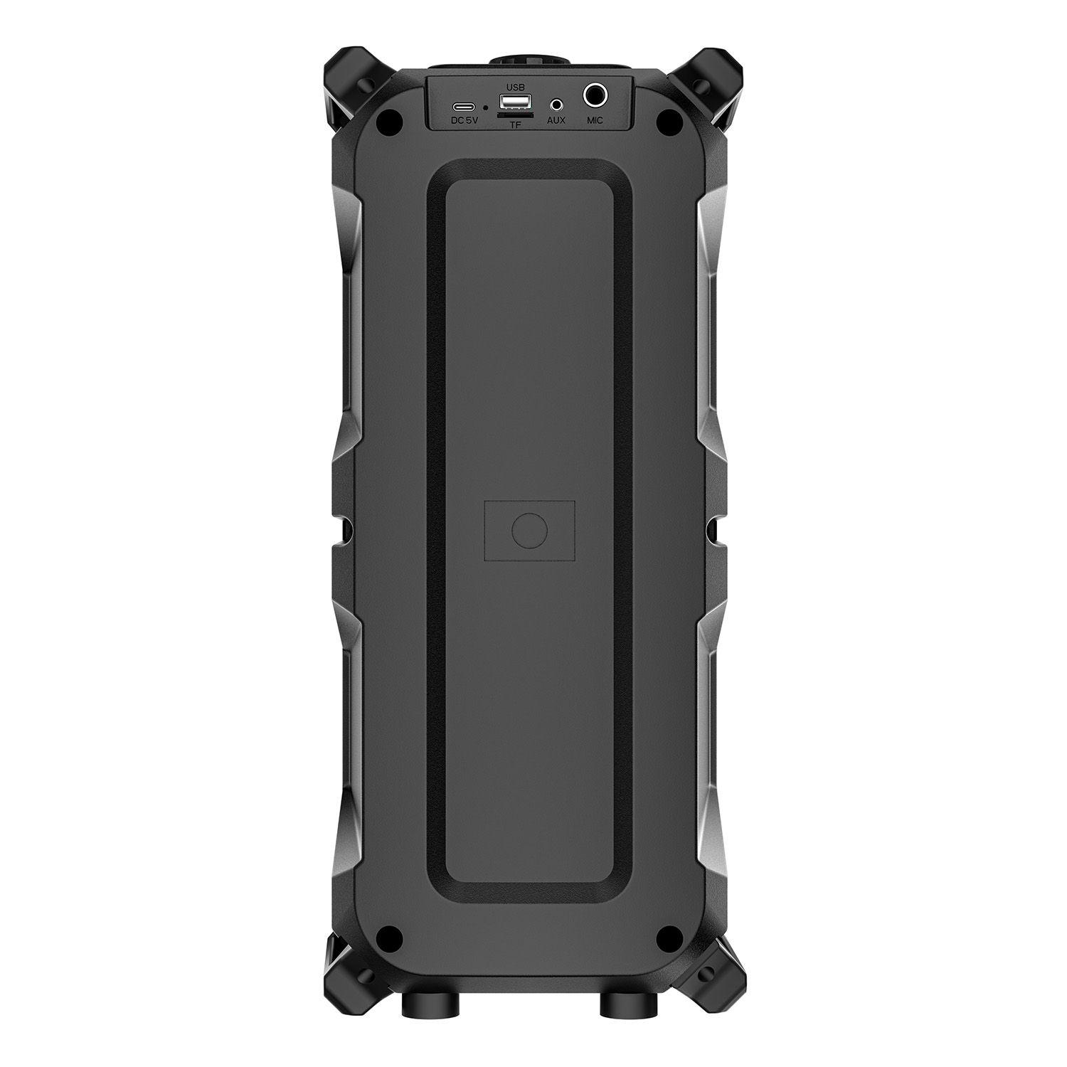 Parlante Bluetooth Karaoke Mini Luxor 4” X2 Micrófono-3