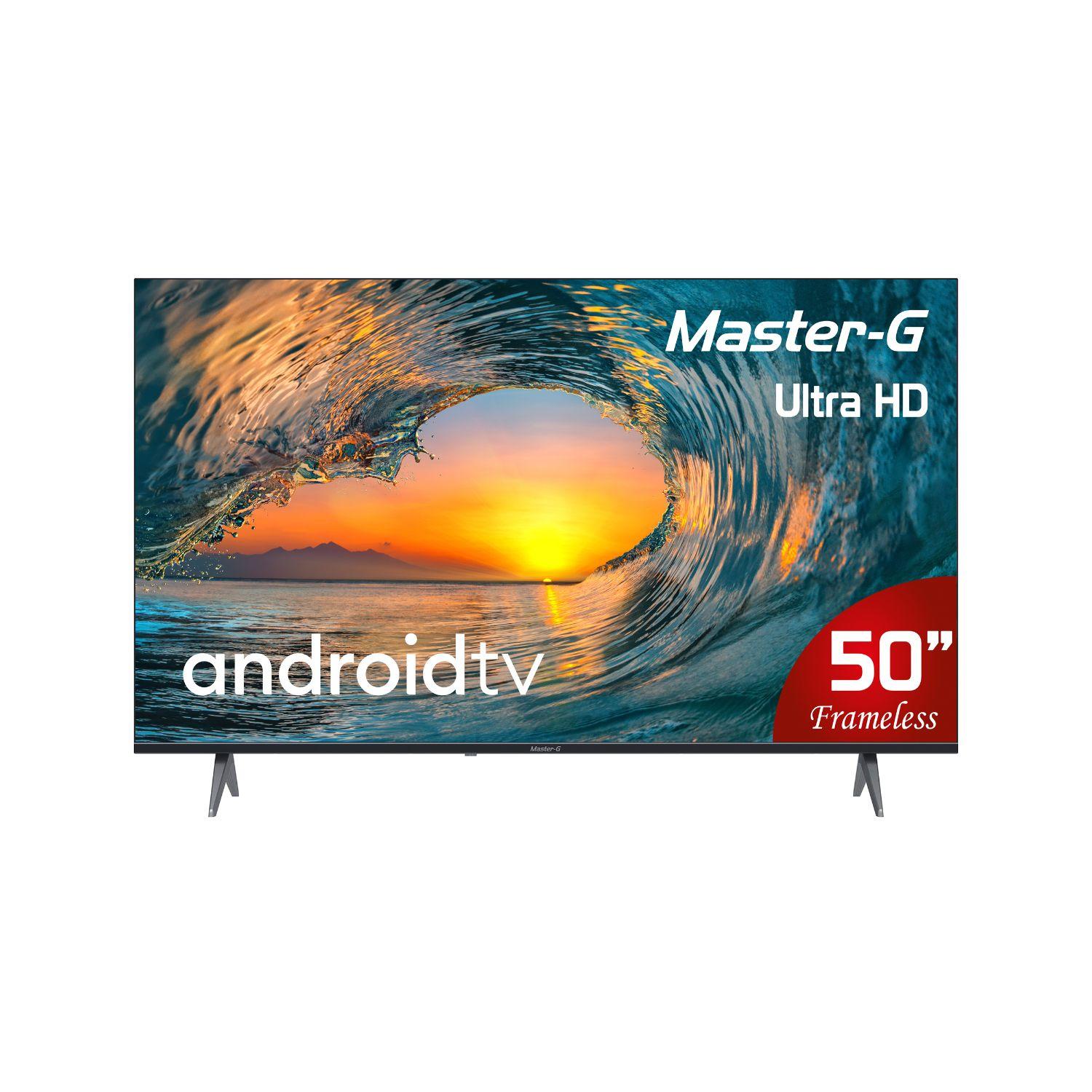 Smart TV Led 50" Android 4K Bluetooth MGAE50F Master-G-9