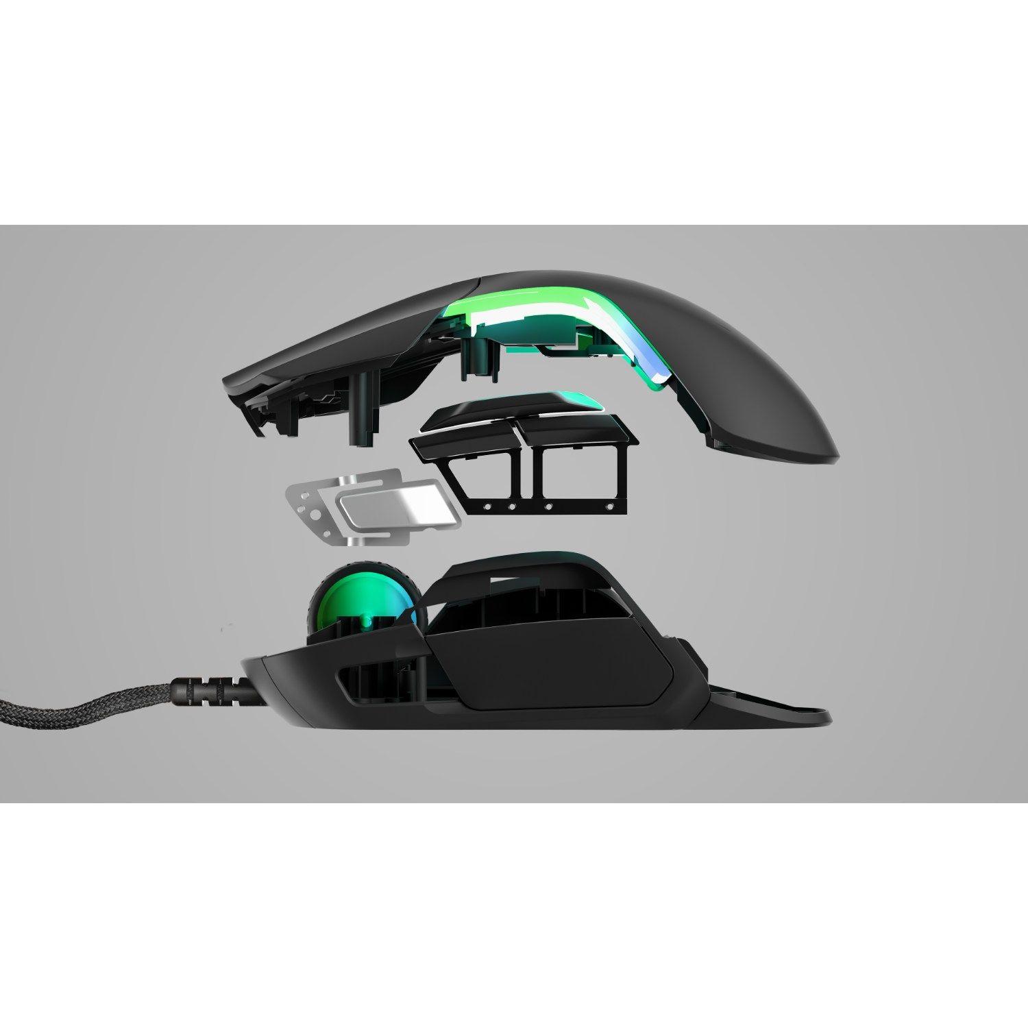 Mouse Gamer SteelSeries Rival 5 18000 CPI 9 Botones Negro-7