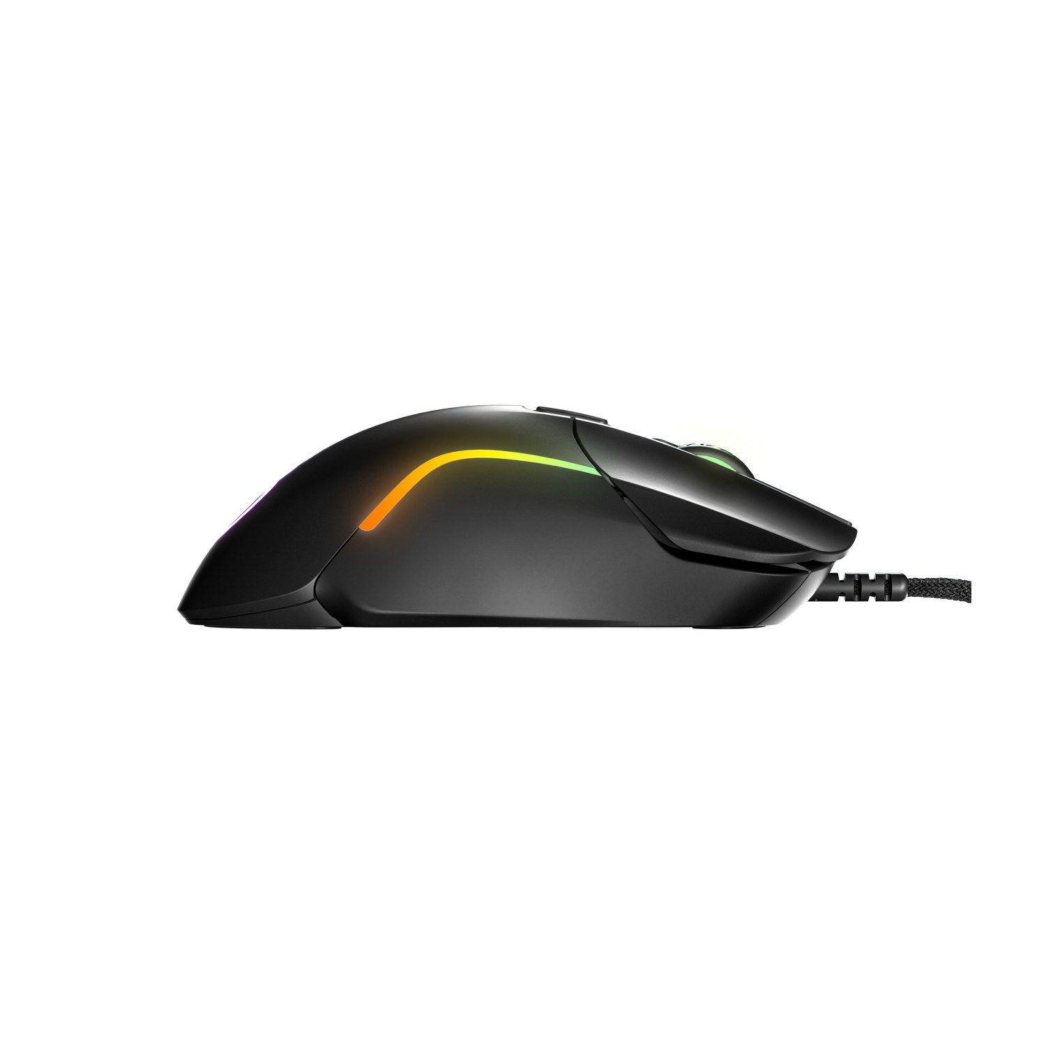 Mouse Gamer SteelSeries Rival 5 18000 CPI 9 Botones Negro-9
