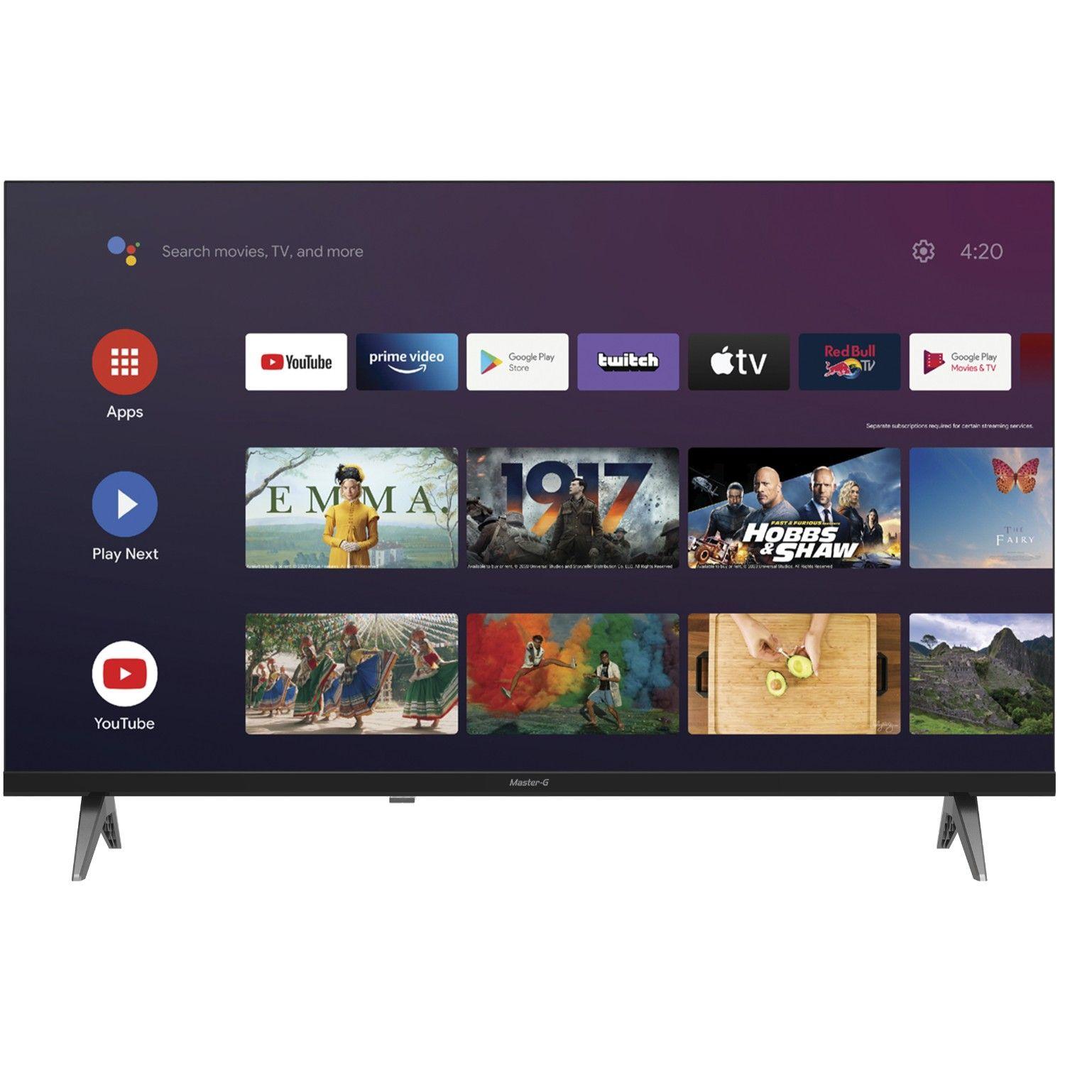 Smart TV LED 32" Android HD Bluetooth MGAE32F Master-G-9