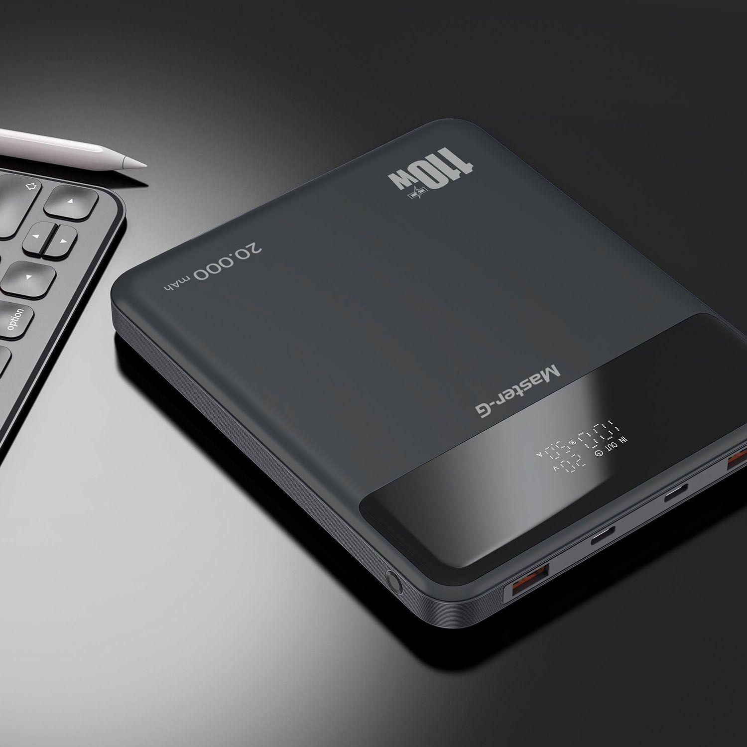 Cargador Slim Portátil Notebook 20000Mah 110W PD Master-G-2