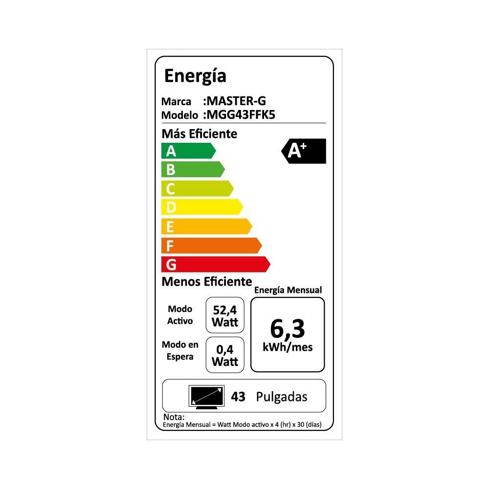 Smart TV Led 43" Google TV Full HD Bluetooth MGG43FFK5-2