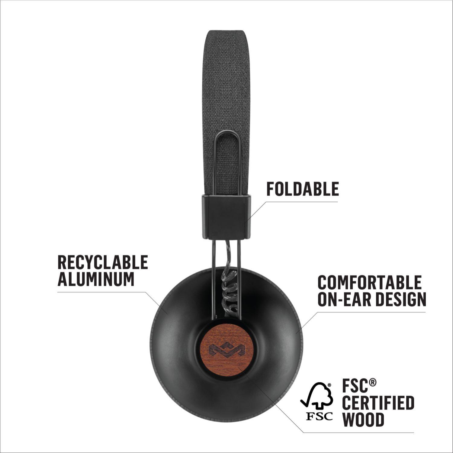 Audífonos Bluetooth Positive Vibration 2 Signature Black-3