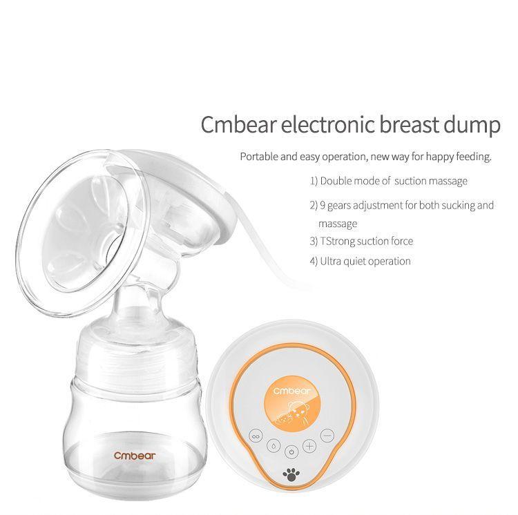 EXTRACTOR DE LECHE ÉLECTRICO CMBEAR&UXOCRO ZRX-0606-4