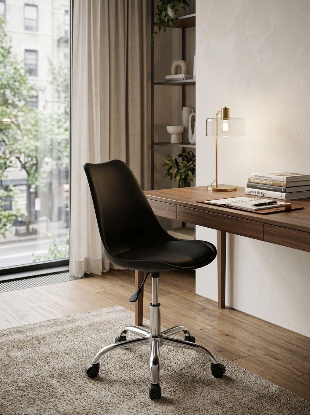 Silla Tulip con Ruedas-1