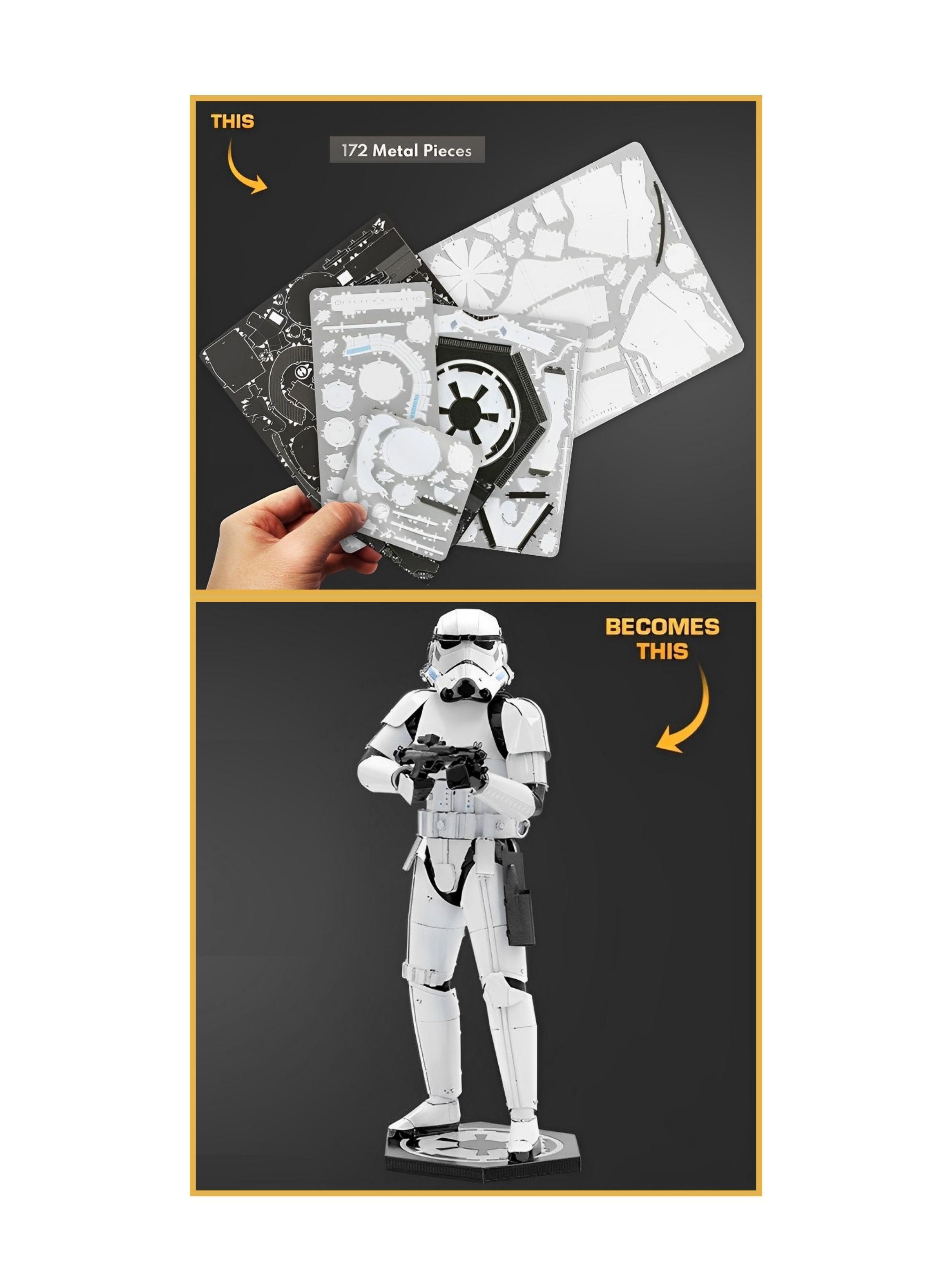 Puzzle 3D de Metal - Star Wars Stormtrooper-5