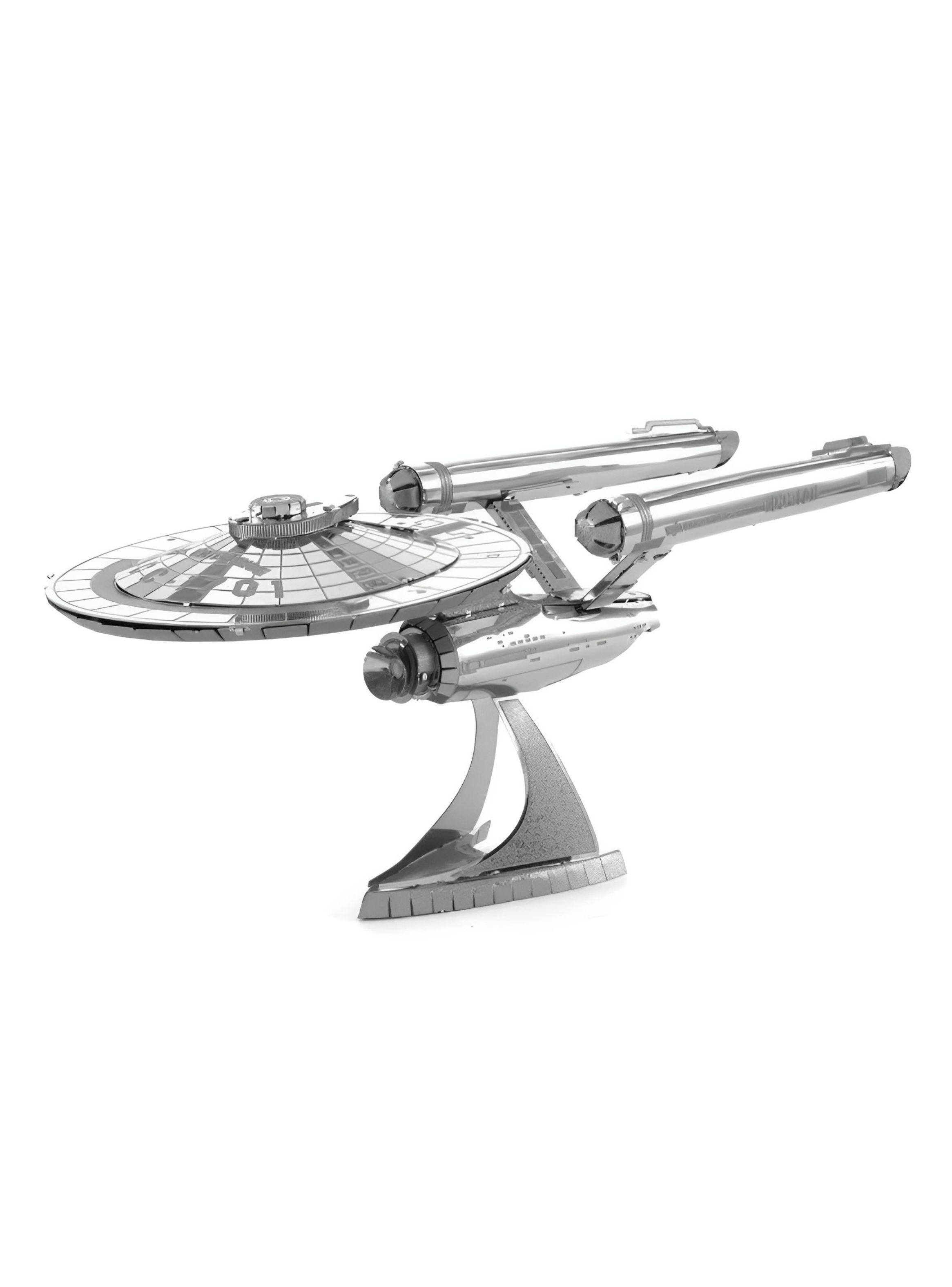 Puzzle 3D de Metal - Nave Enterprise de Star Trek-0
