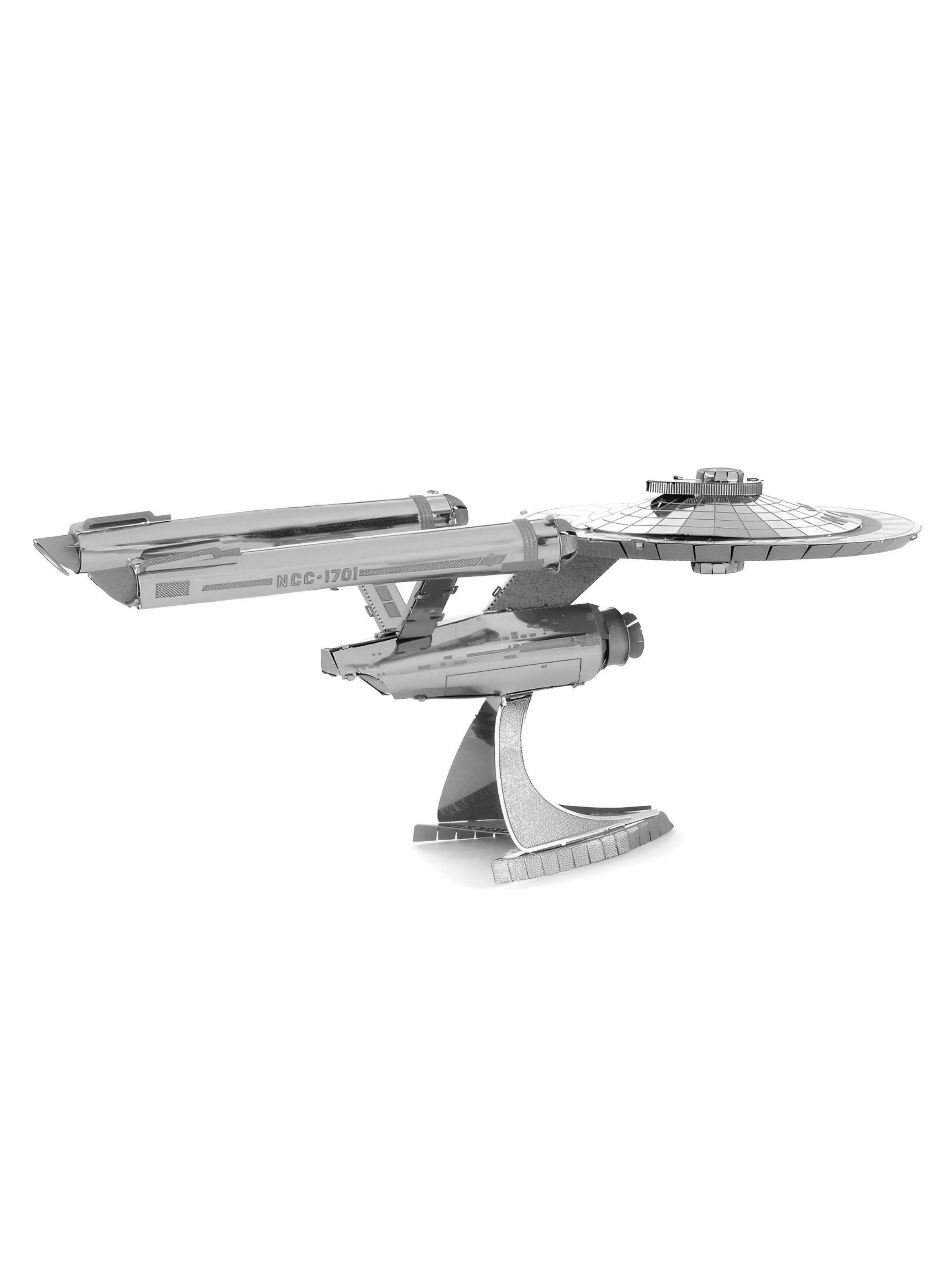 Puzzle 3D de Metal - Nave Enterprise de Star Trek-3