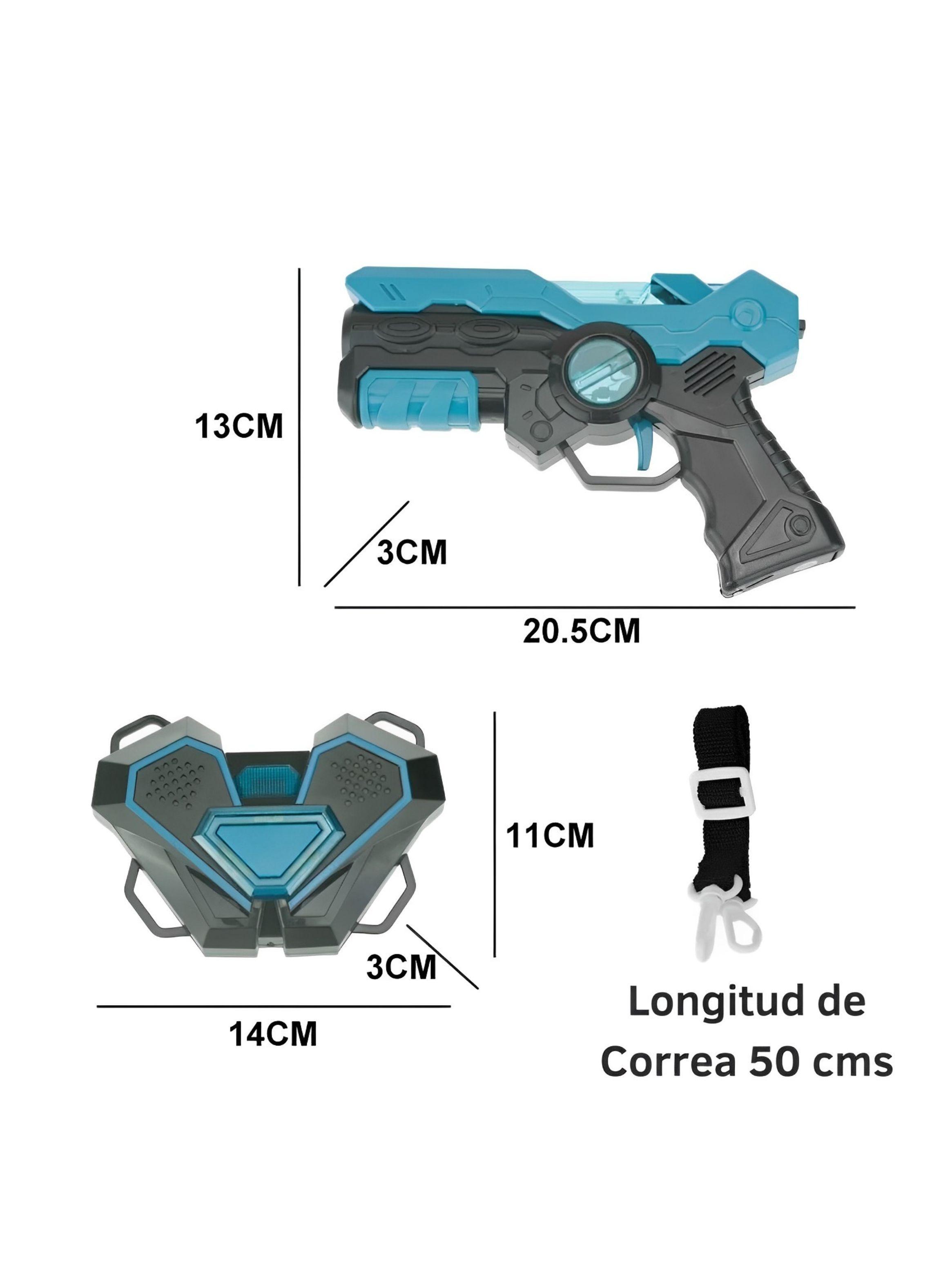 Juego De Pistolas Laser Tag, 2 Pistolas y 2 Objetivos-7