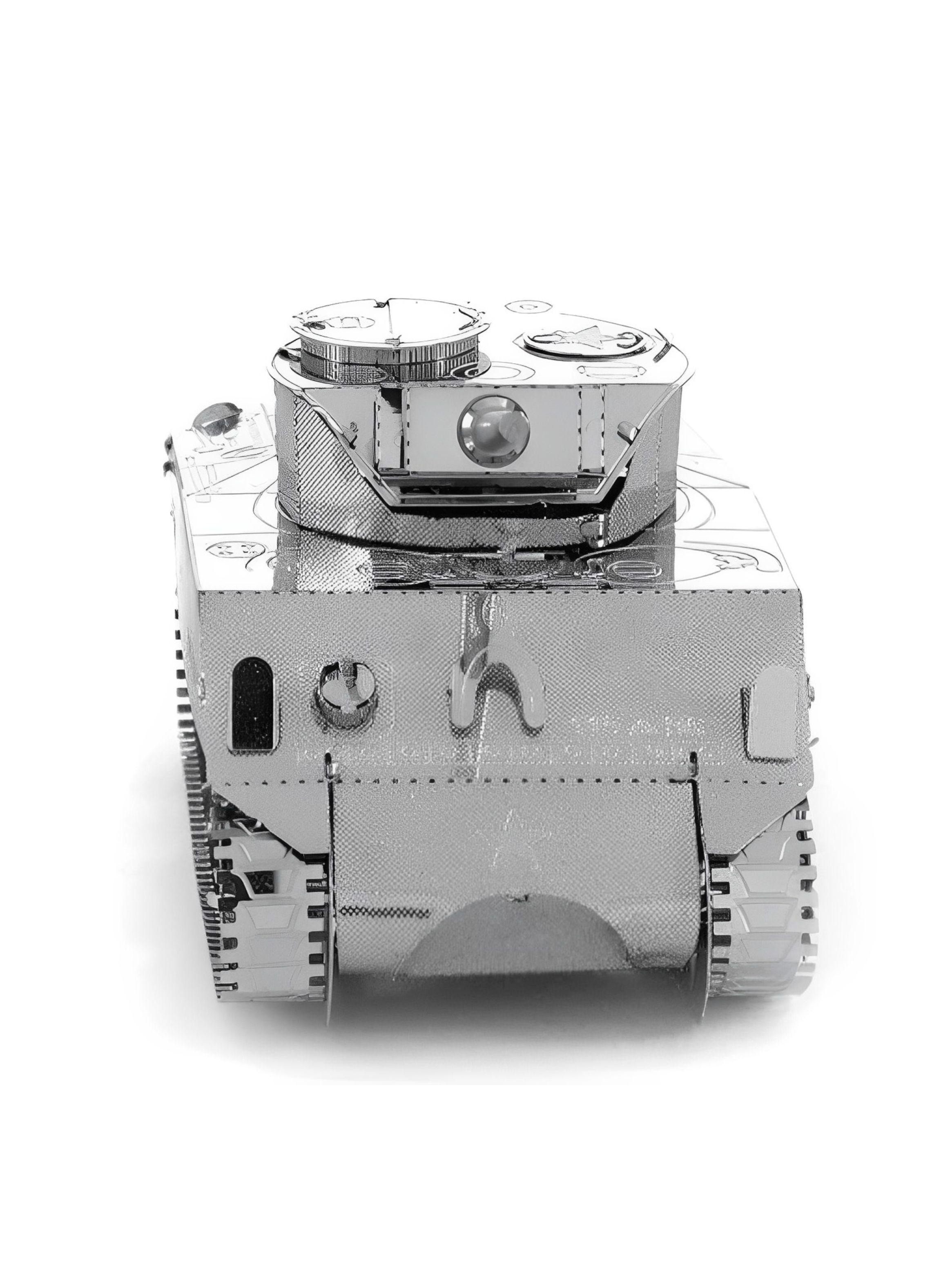 Puzzle 3D de Metal - Tanque Sherman-4