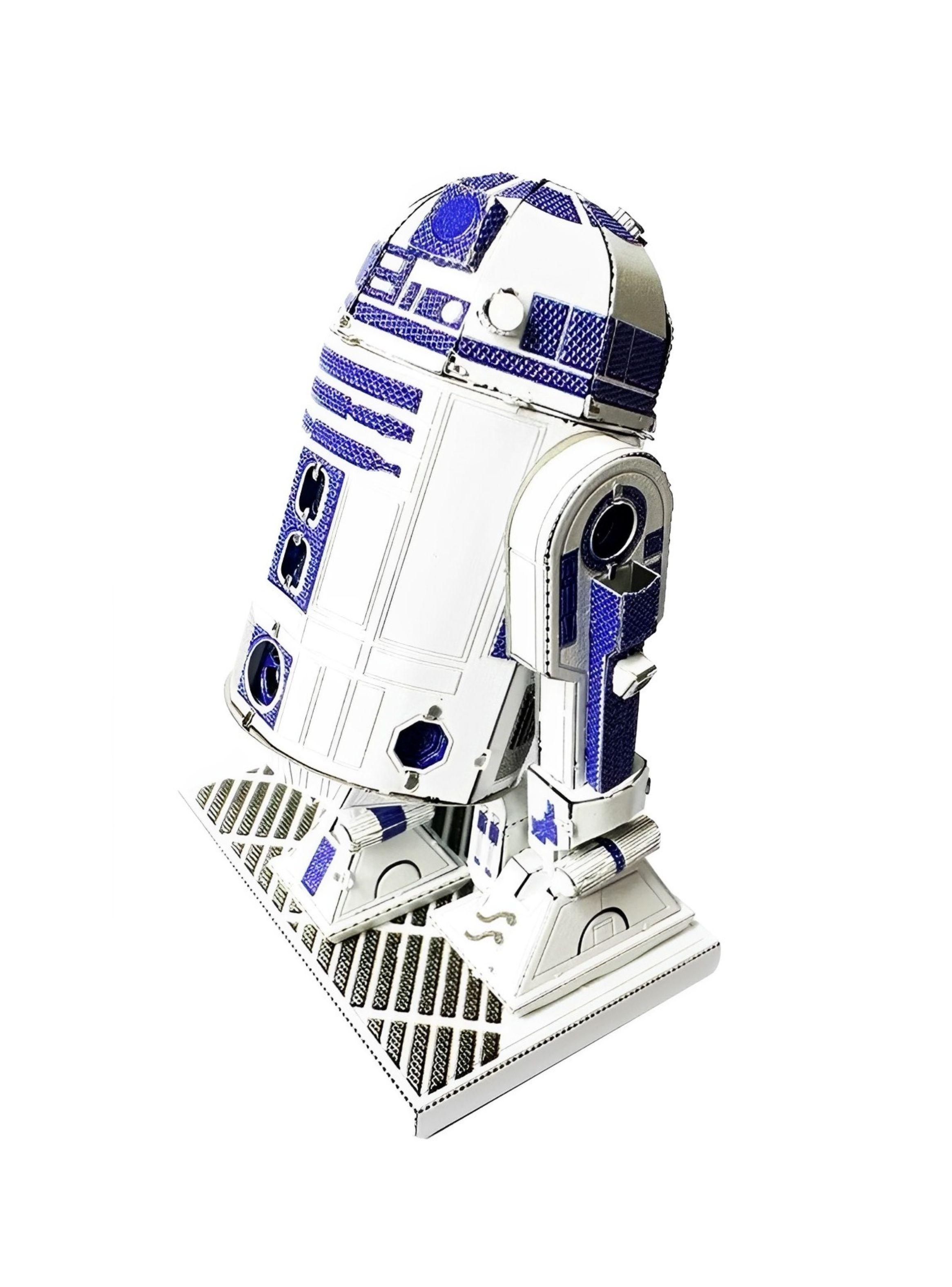 Puzzle 3D de Metal - Star Wars - R2D2 Color-2