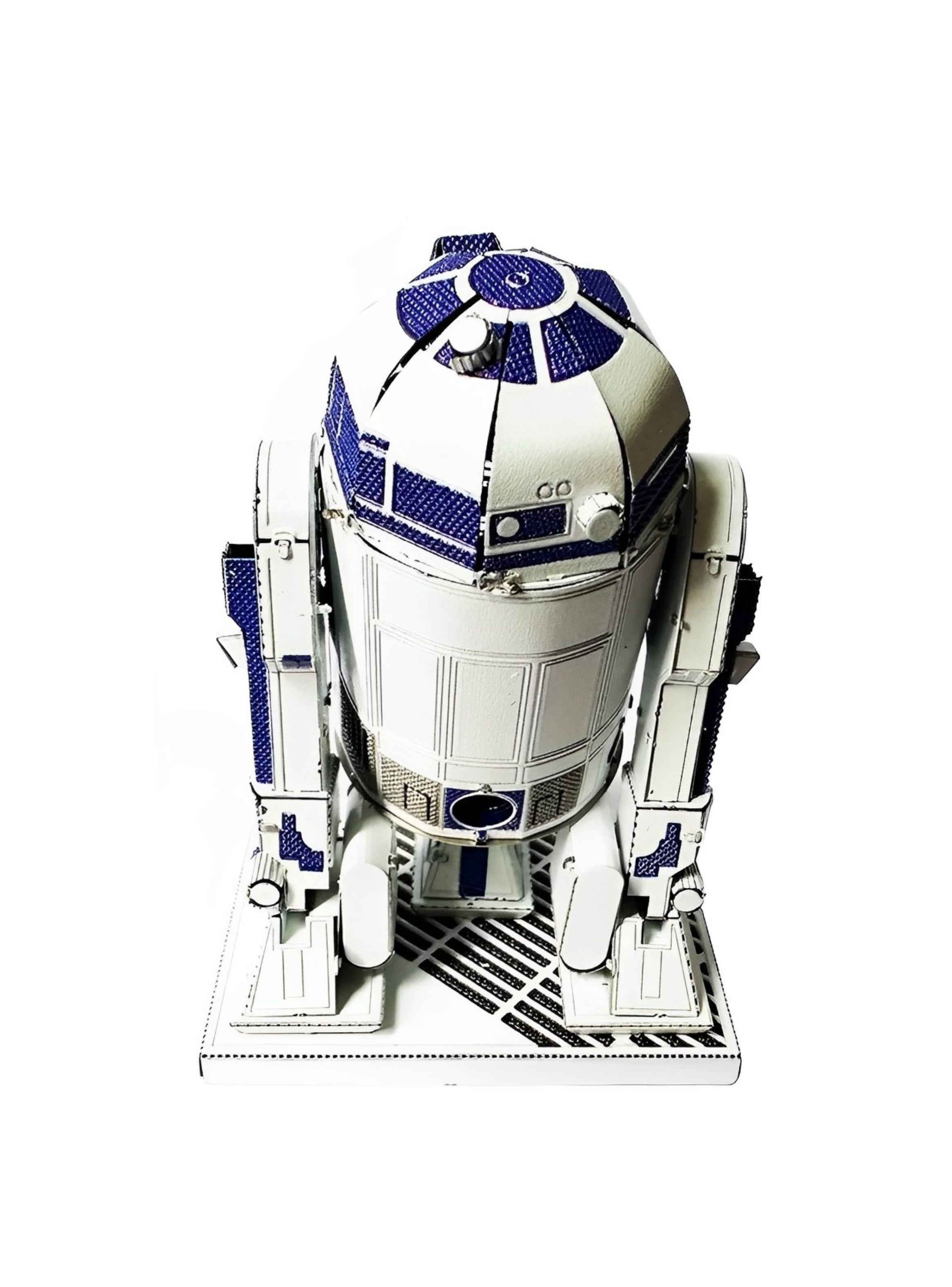 Puzzle 3D de Metal - Star Wars - R2D2 Color-3