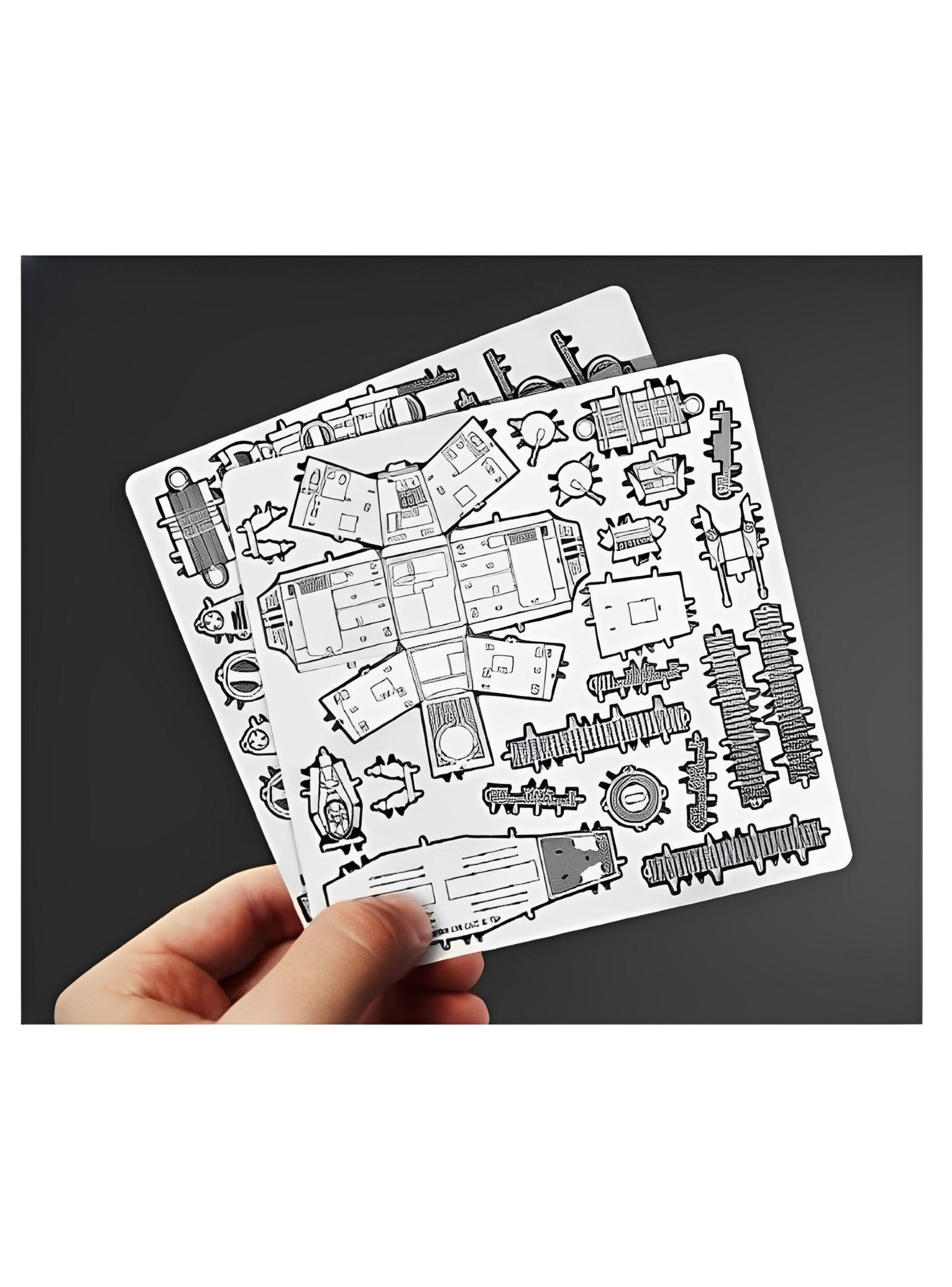 Puzzle 3D de Metal - Star Wars - AT ST-4