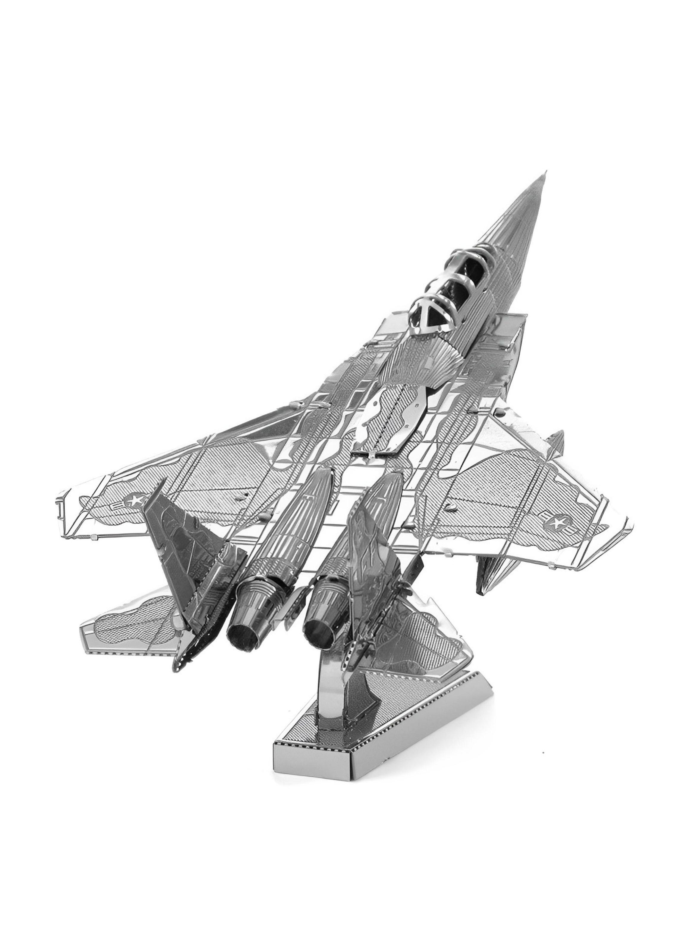 Puzzle 3D de Metal - Avión F-15 Eagle-0