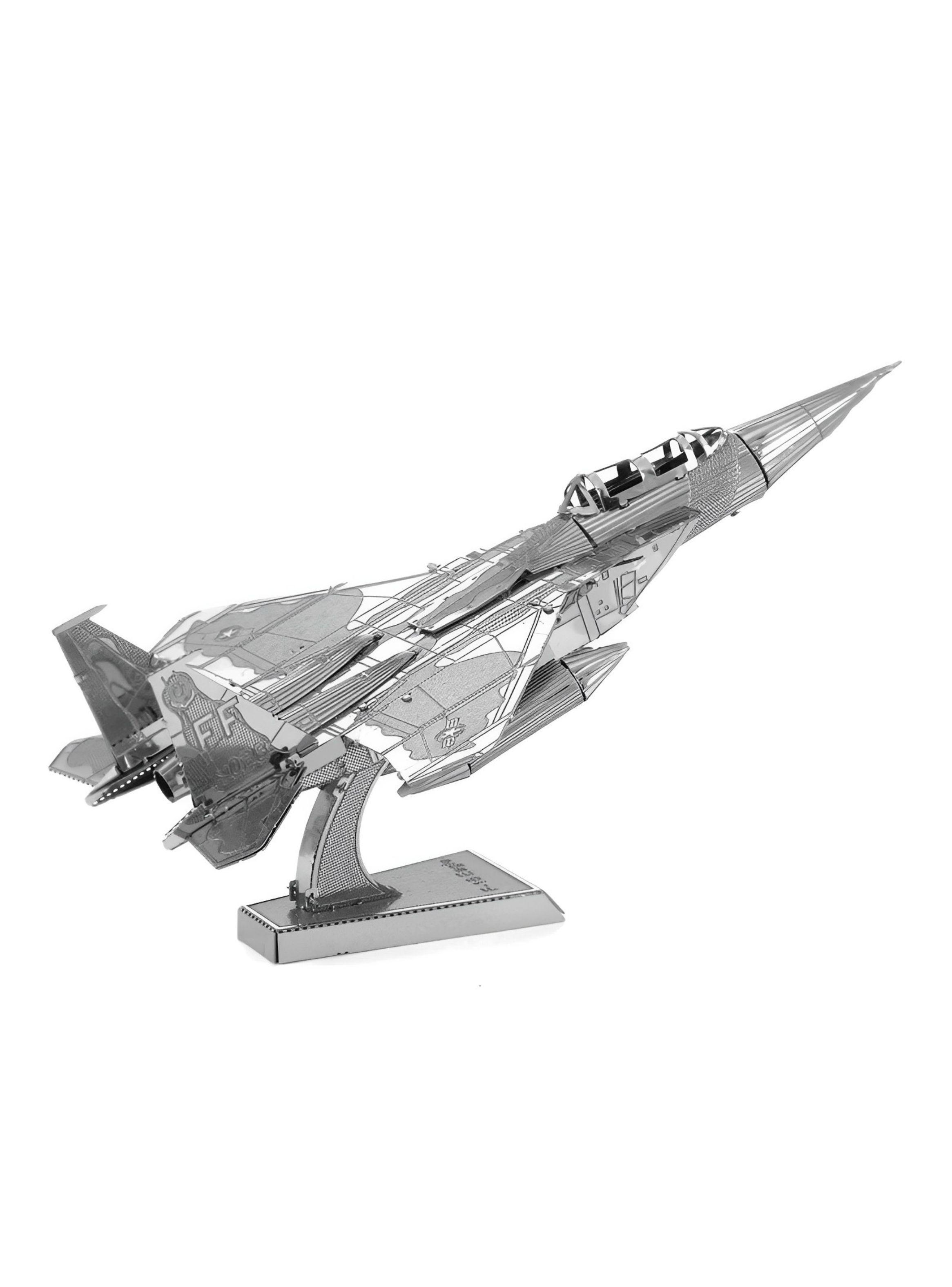 Puzzle 3D de Metal - Avión F-15 Eagle-1