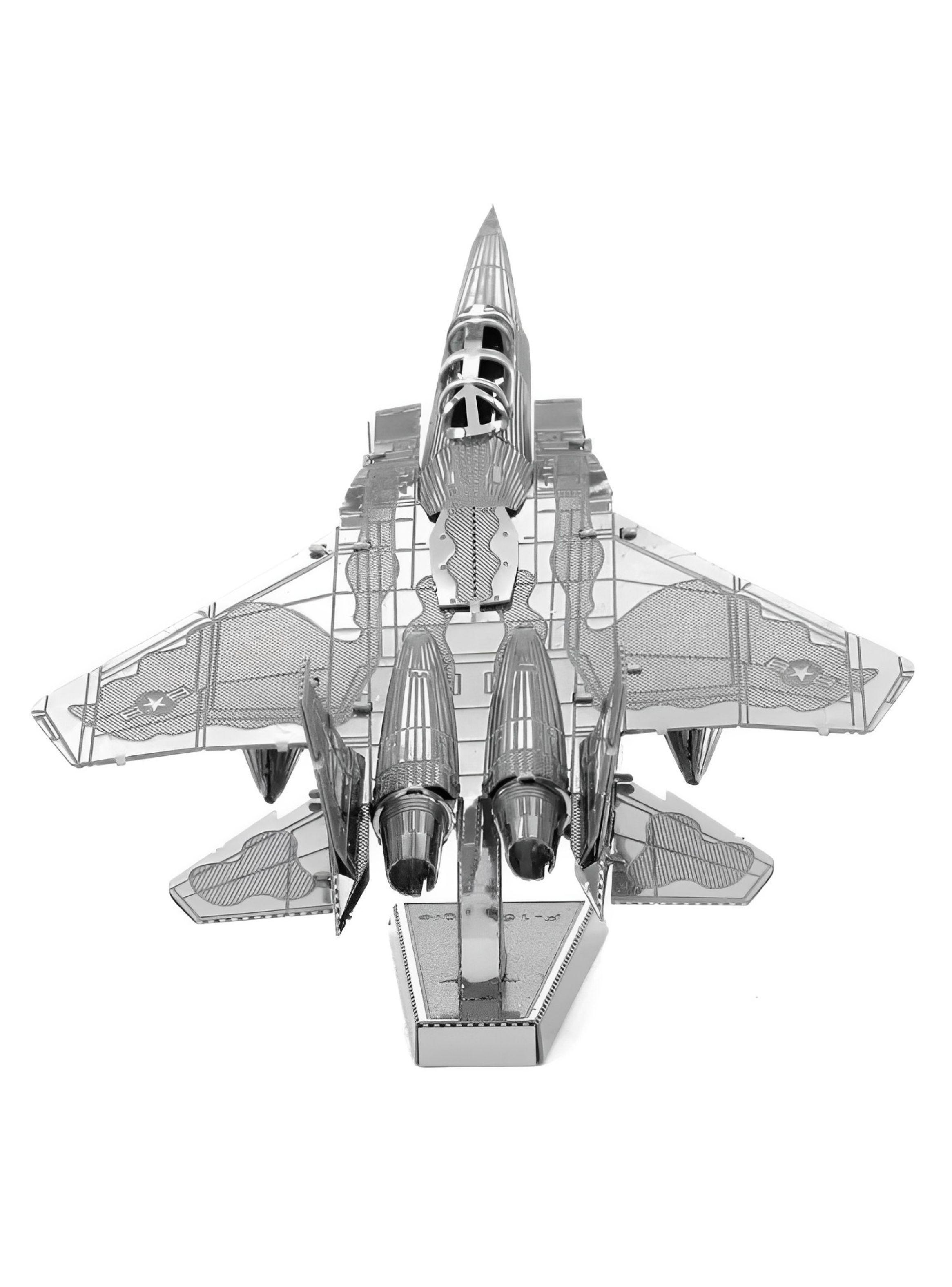 Puzzle 3D de Metal - Avión F-15 Eagle-2