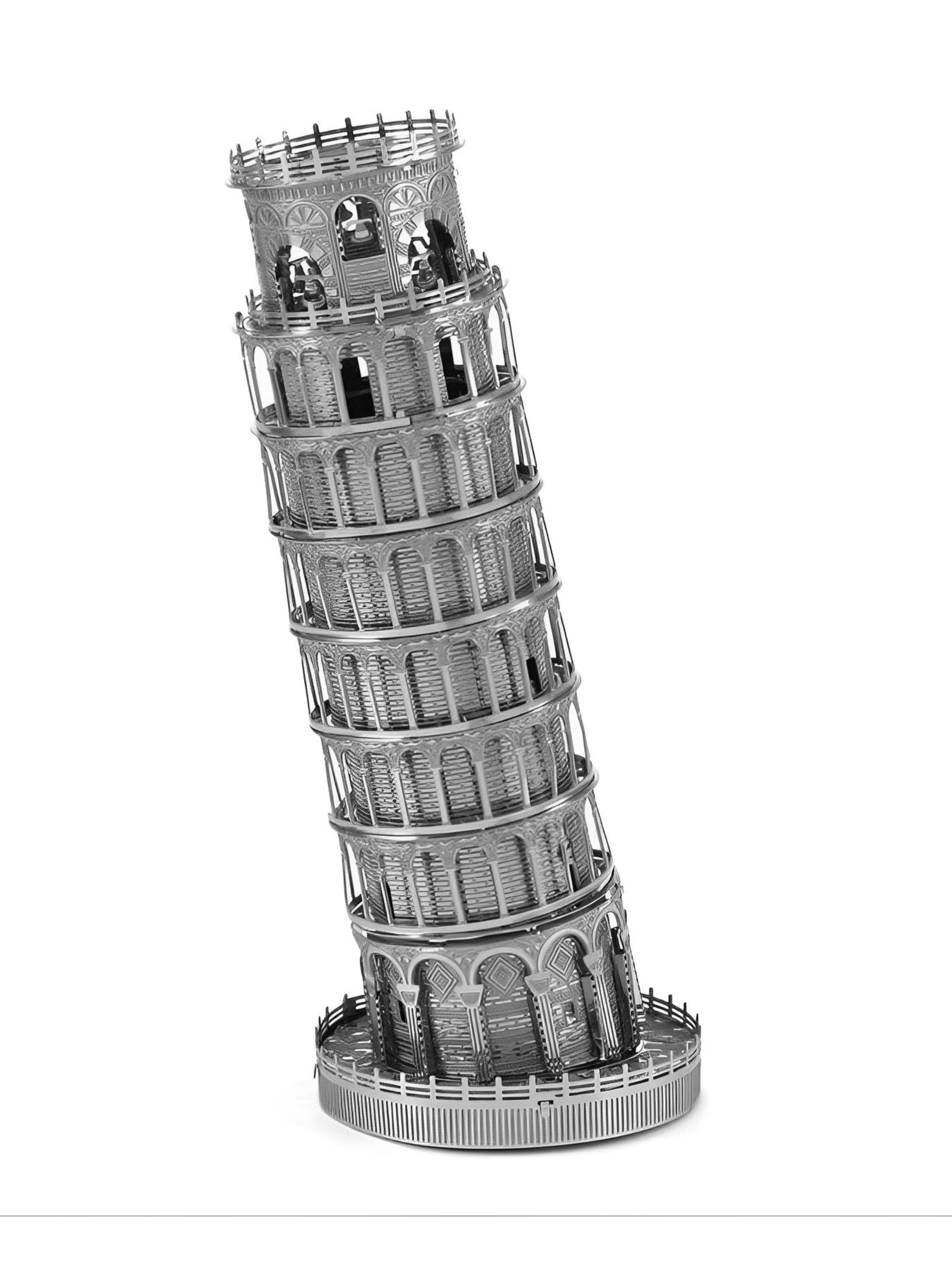 Puzzle 3D de Metal - Torre de Pisa-0