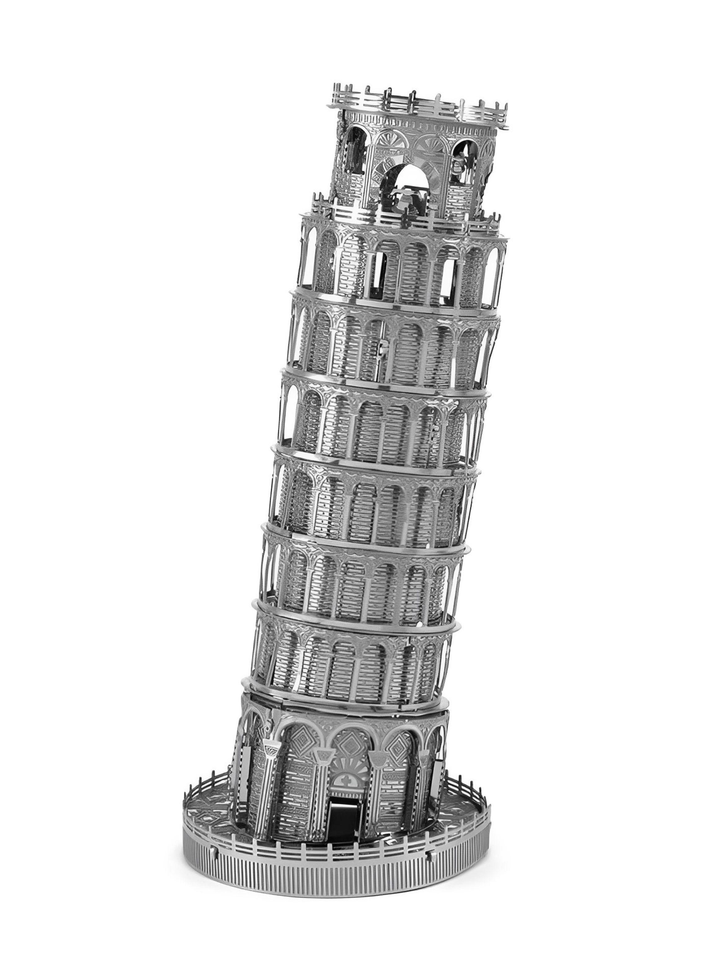 Puzzle 3D de Metal - Torre de Pisa-1