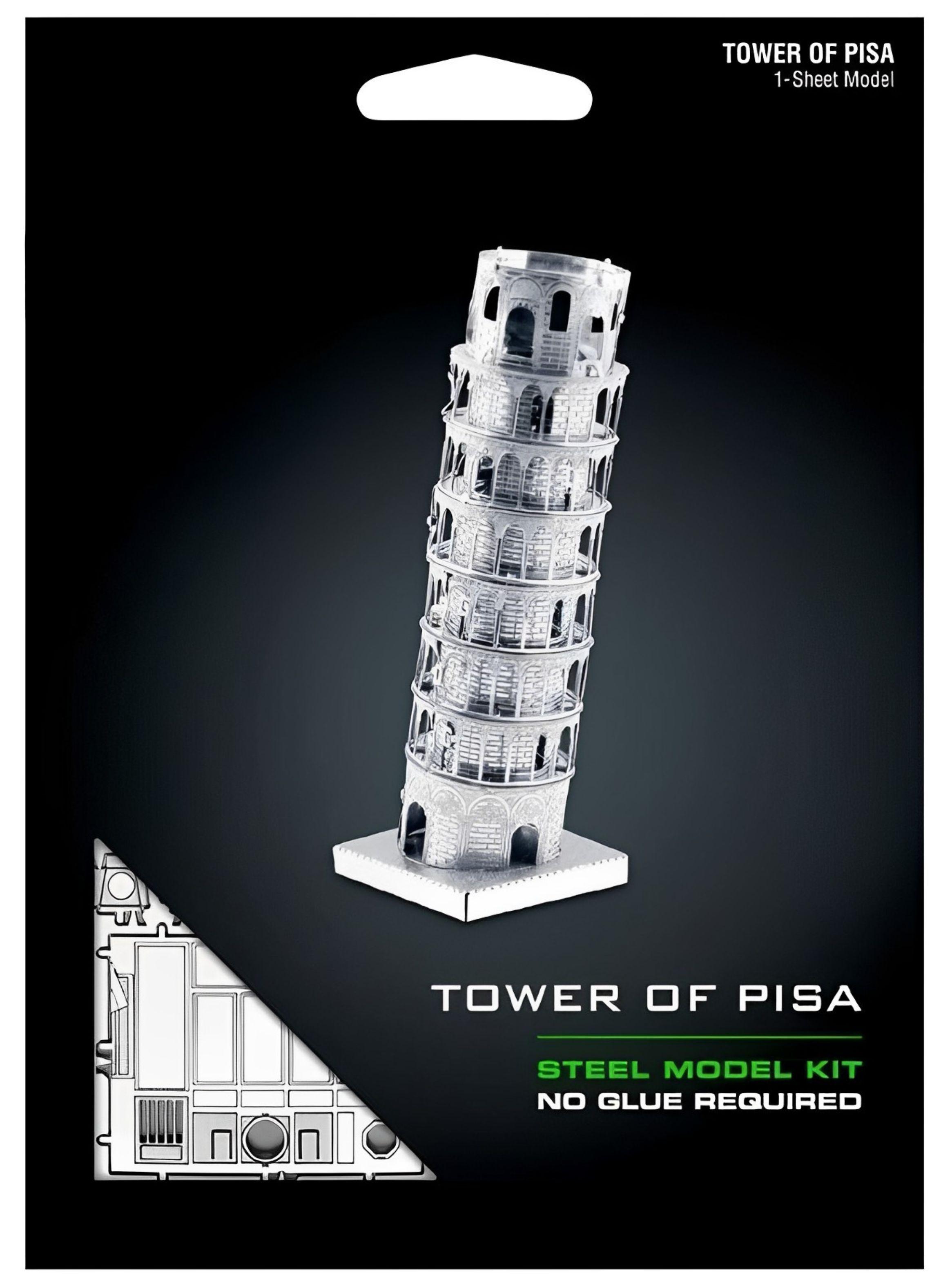 Puzzle 3D de Metal - Torre de Pisa-4