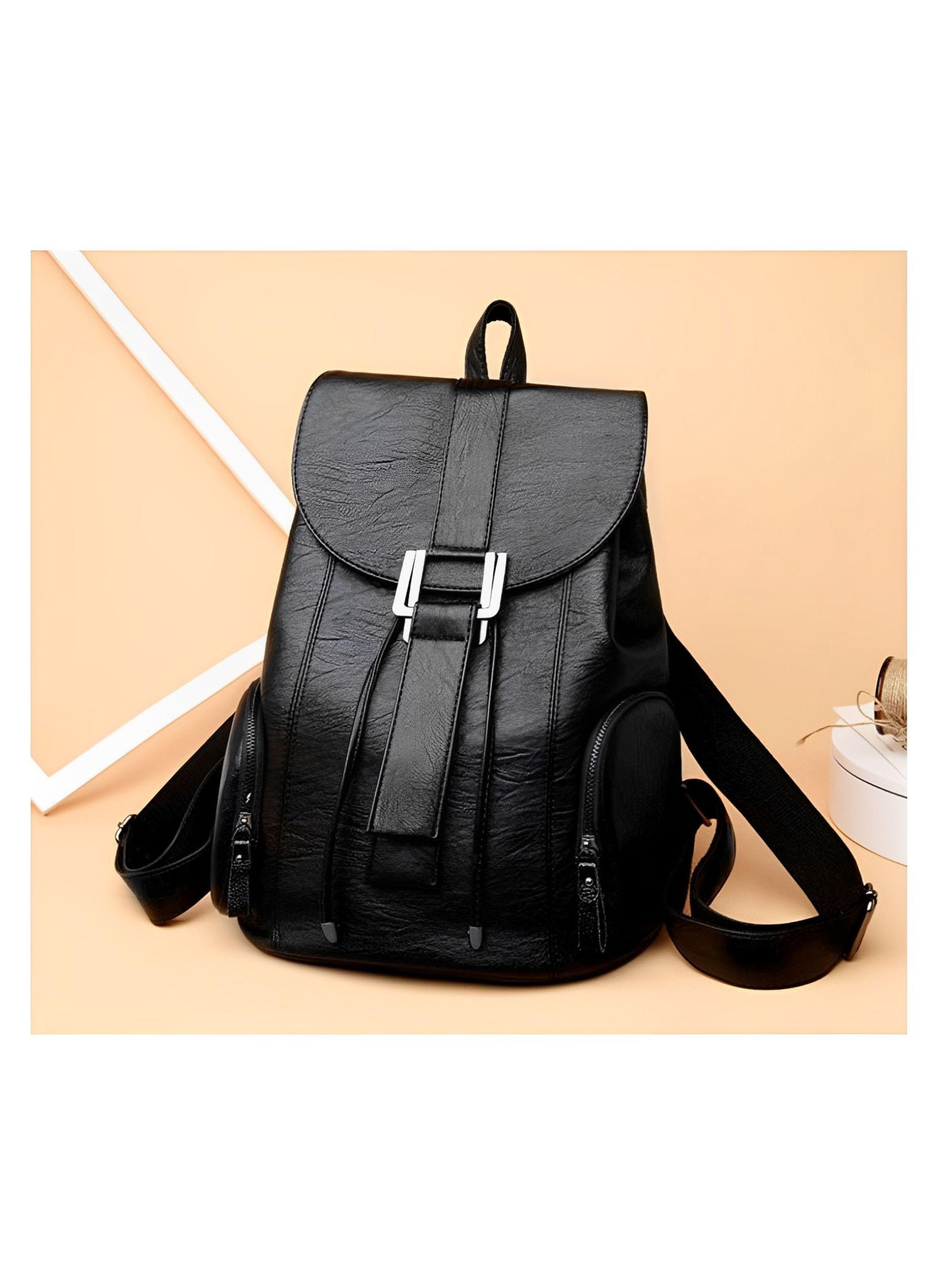 Mochila Cuero PU Grande, Elegante y de Gran Calidad-1