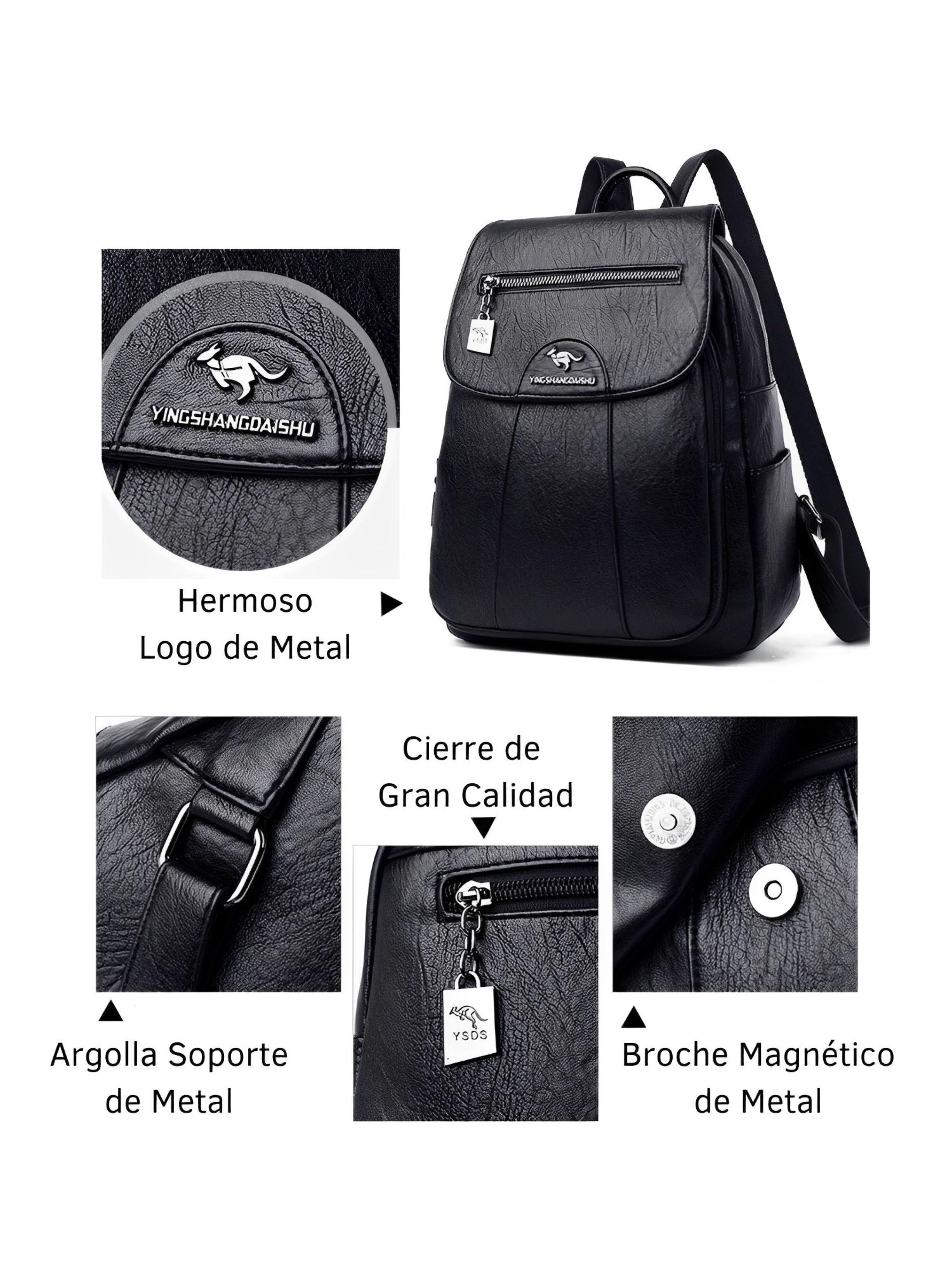 Mochila Tamaño Medio, Hermosa y Elegante-5