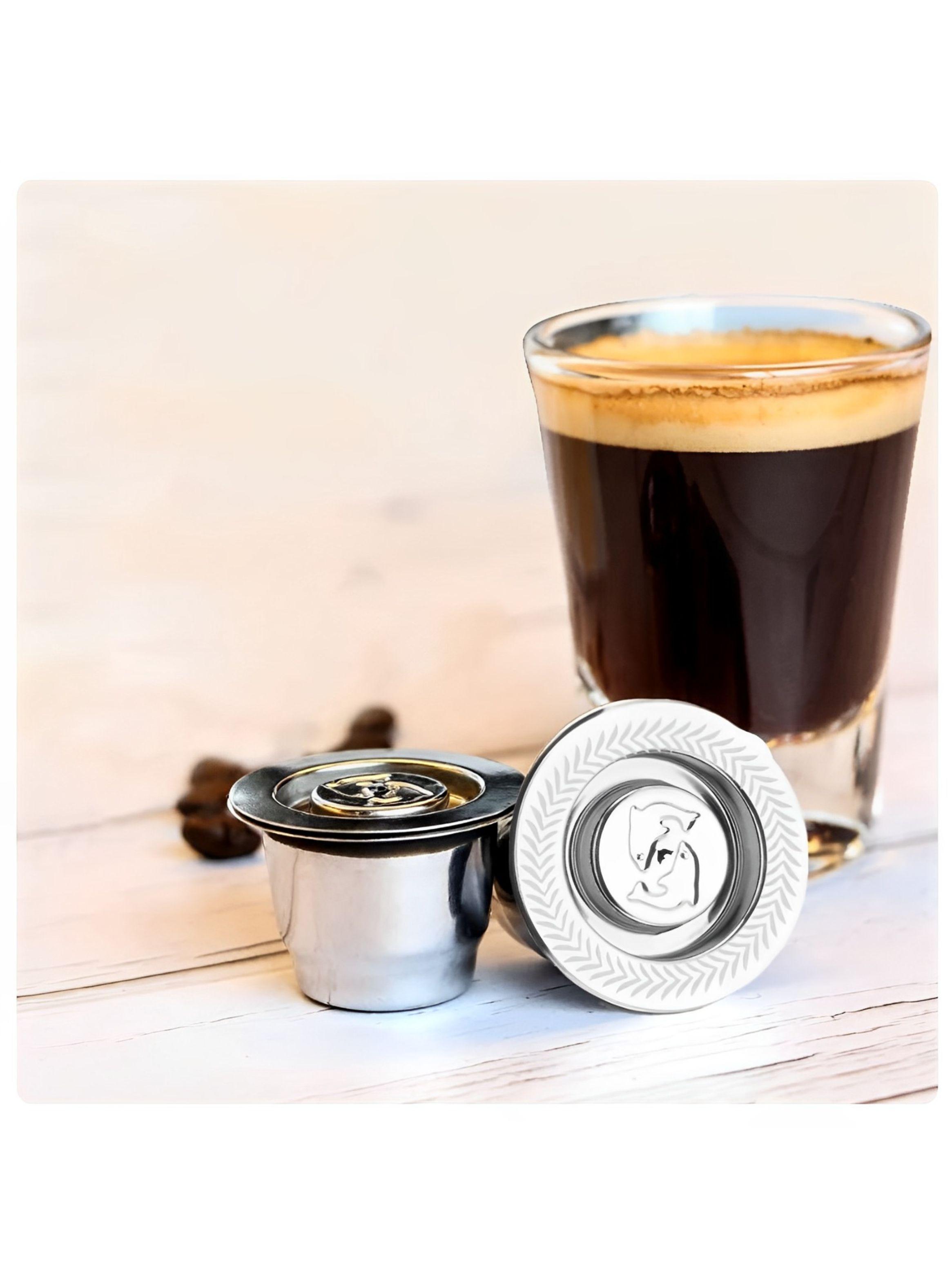 Cápsula Reutilizable para Cafeteras Nespresso + Accesorios-3