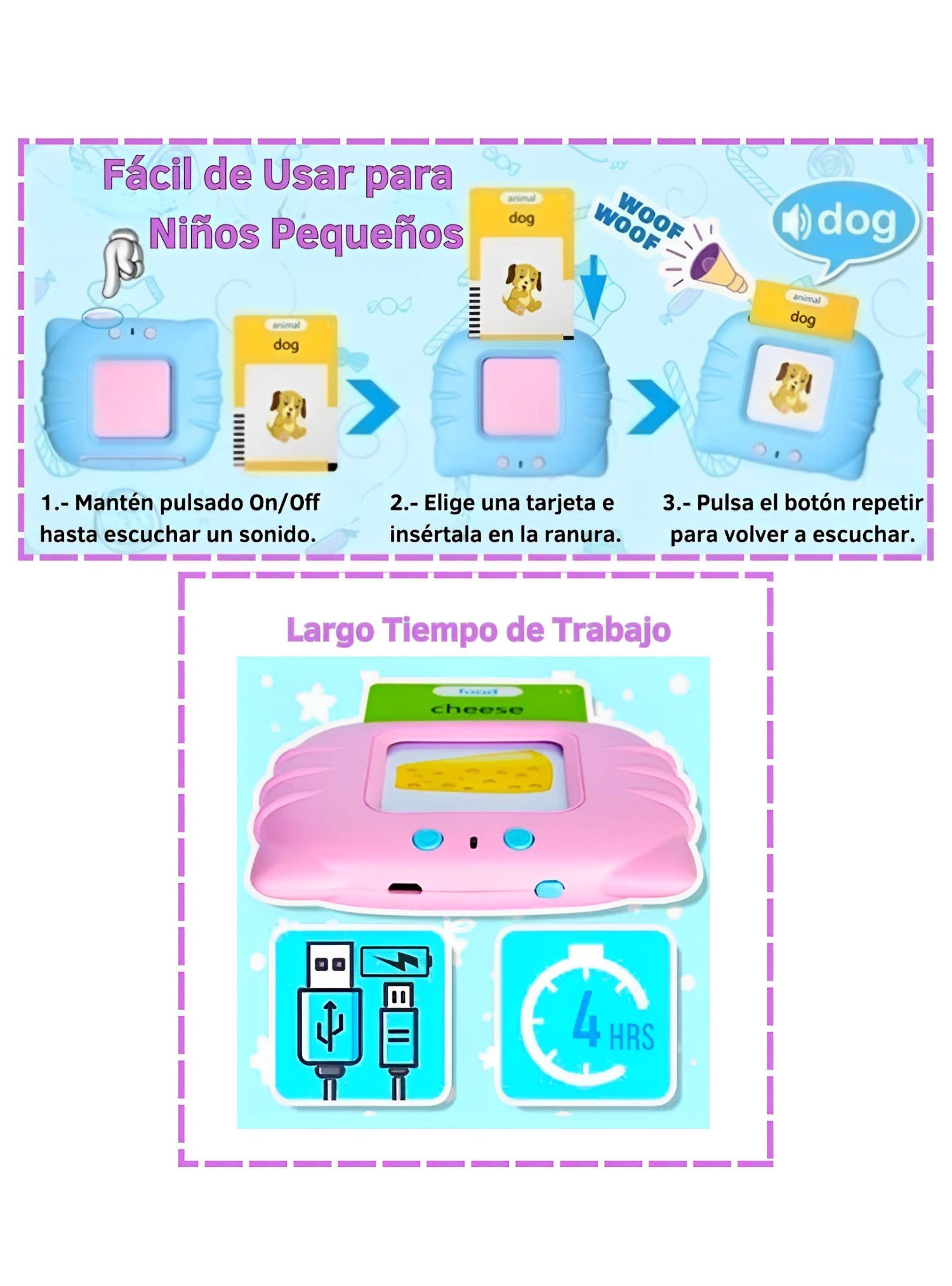 Juguete de Aprendizaje Temprano de Idioma Inglés-6