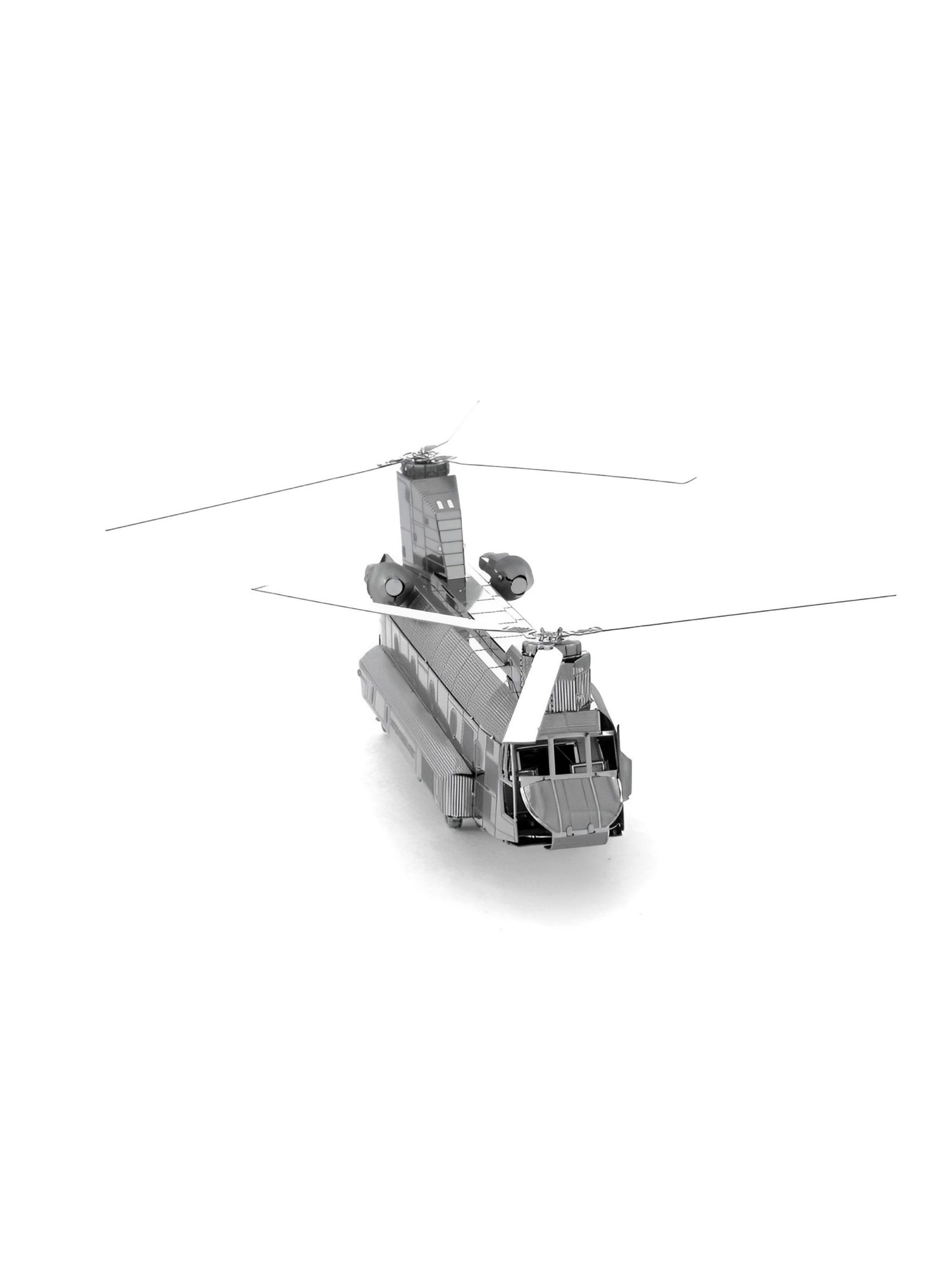 Puzzle 3D de Metal - Helicóptero Chinook-2