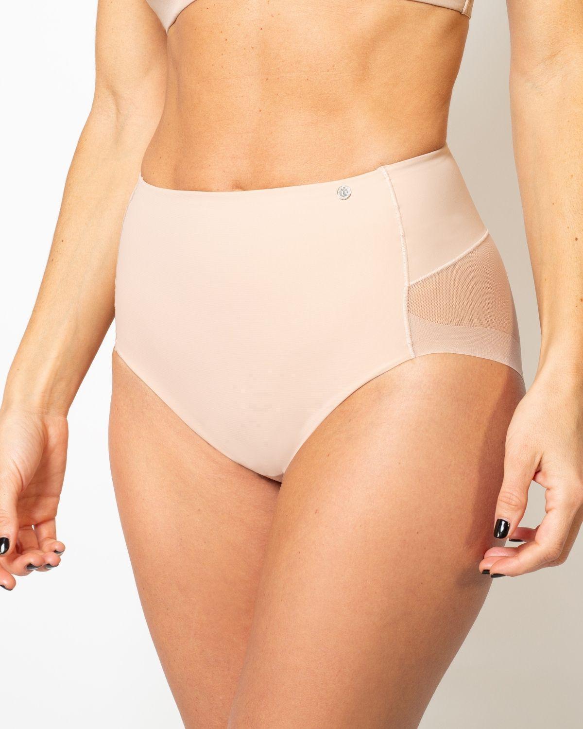 ULTRAFLEX CONTROL BAJO EN MICROFIBRA - COMPRESIÓN MEDIA SIN DEMARCACIÓN - BEIGE-3