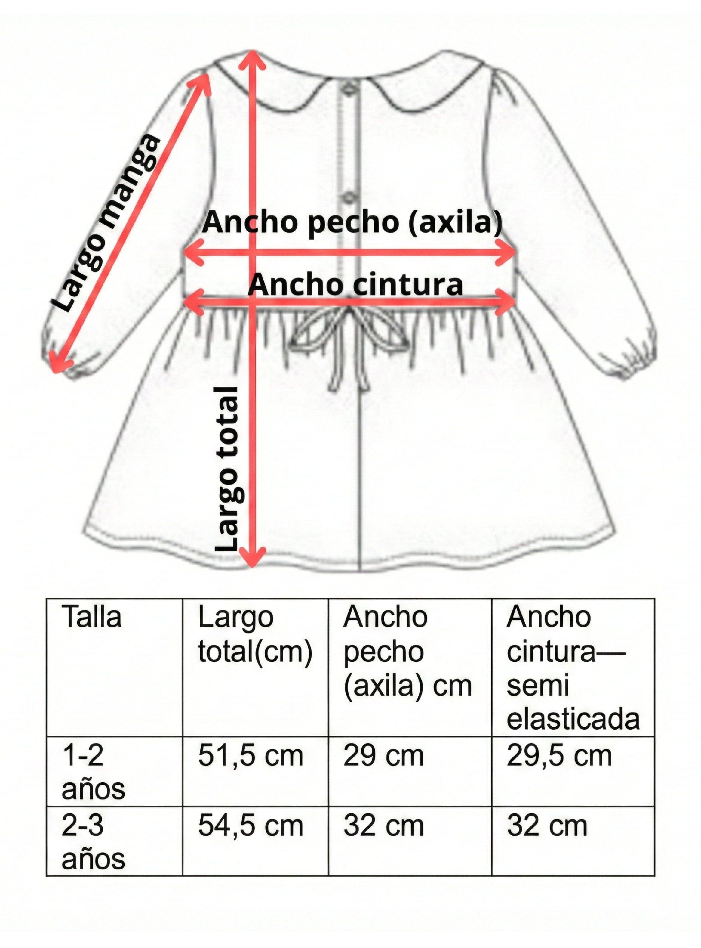 VESTIDO BEBE NIÑA PEQUEÑA LUZ FLOREADO-4