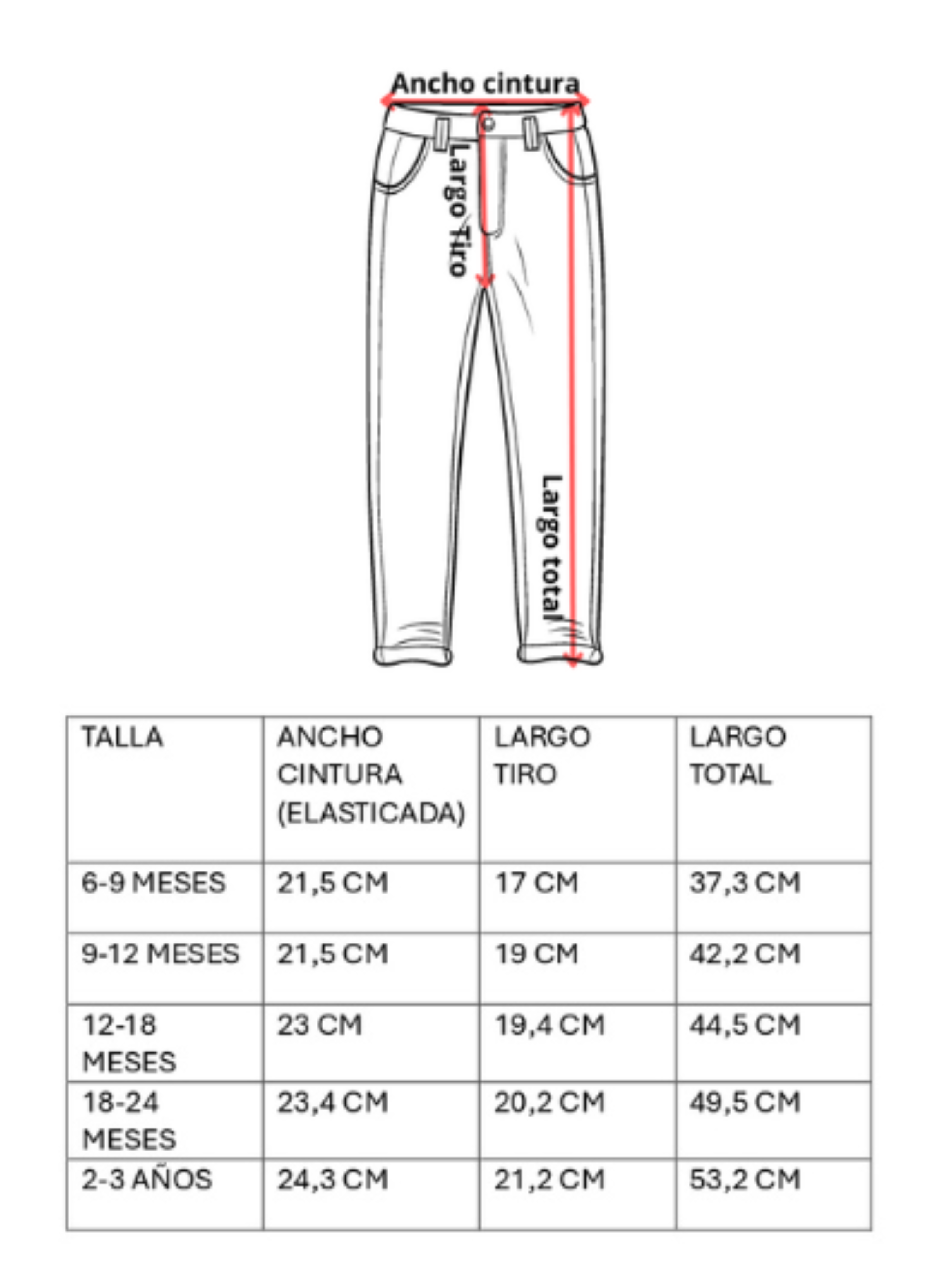 CONJUNTO CALZA Y POLERÓN BEBÉ NIÑA PEQUEÑA LUZ -4