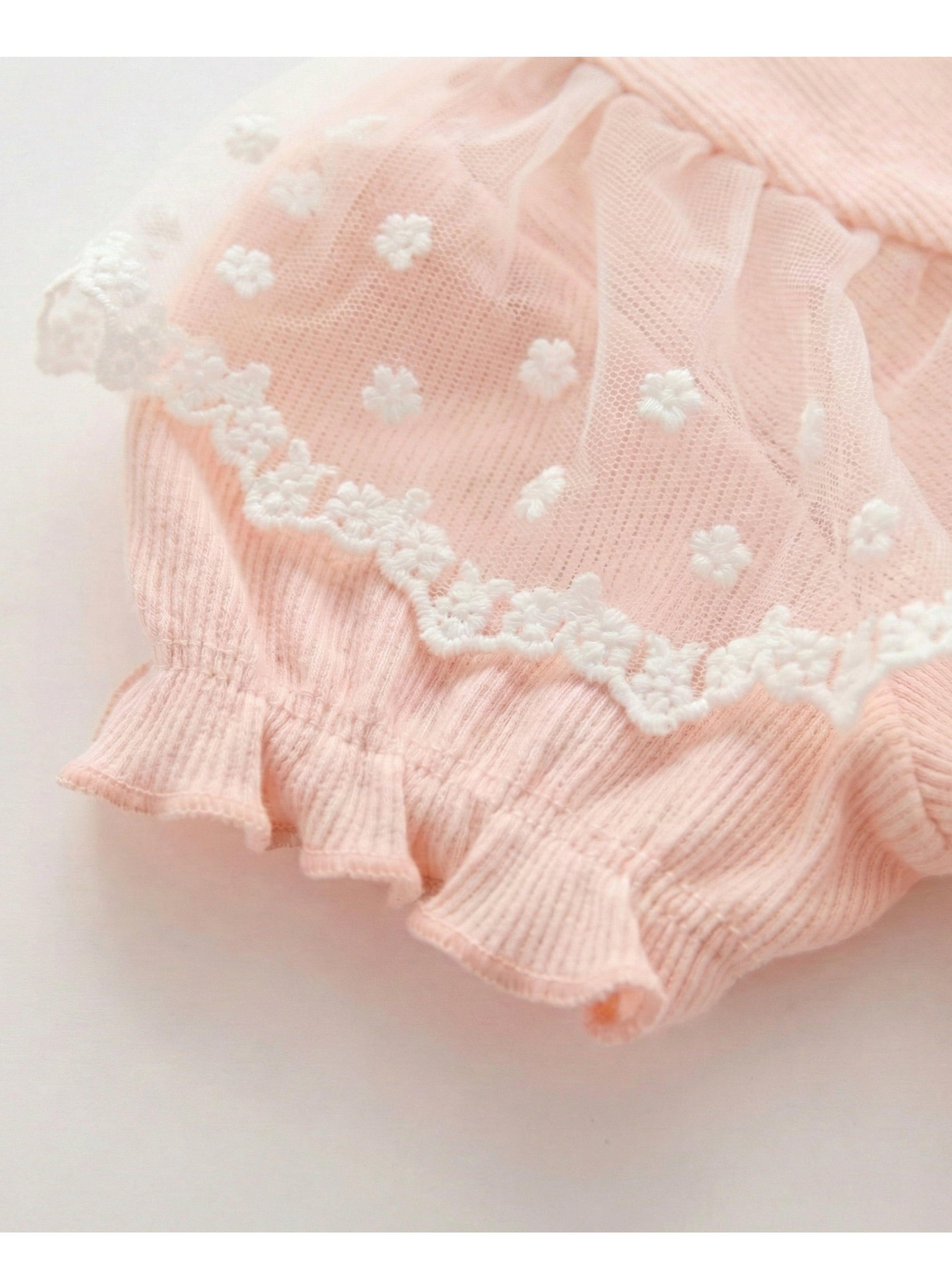 VESTIDO BEBE NIÑA PEQUEÑA LUZ TUTU ALGODON BAUTIZO-2