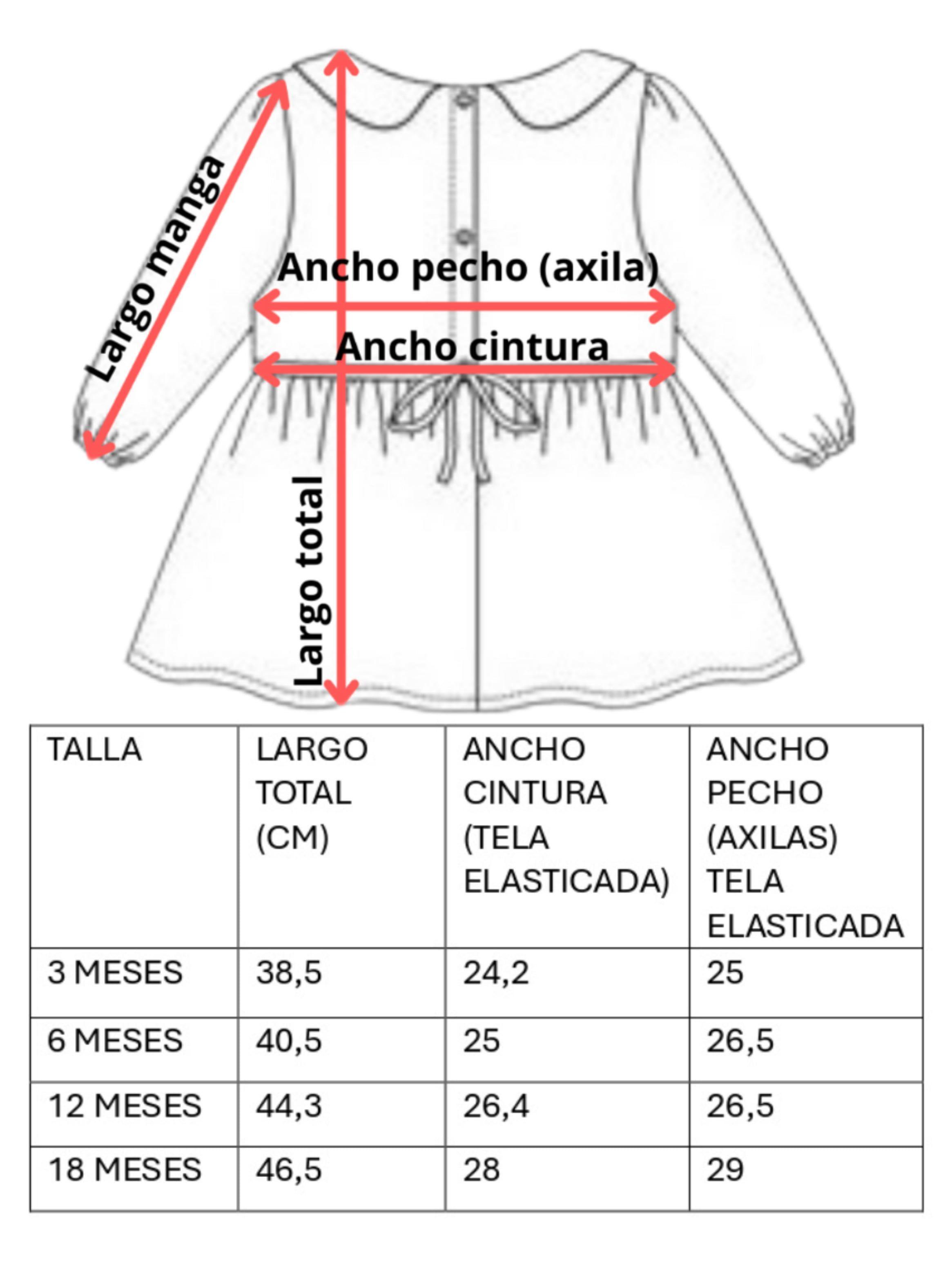 VESTIDO BEBE NIÑA PEQUEÑA LUZ TUTU ALGODON BAUTIZO-5