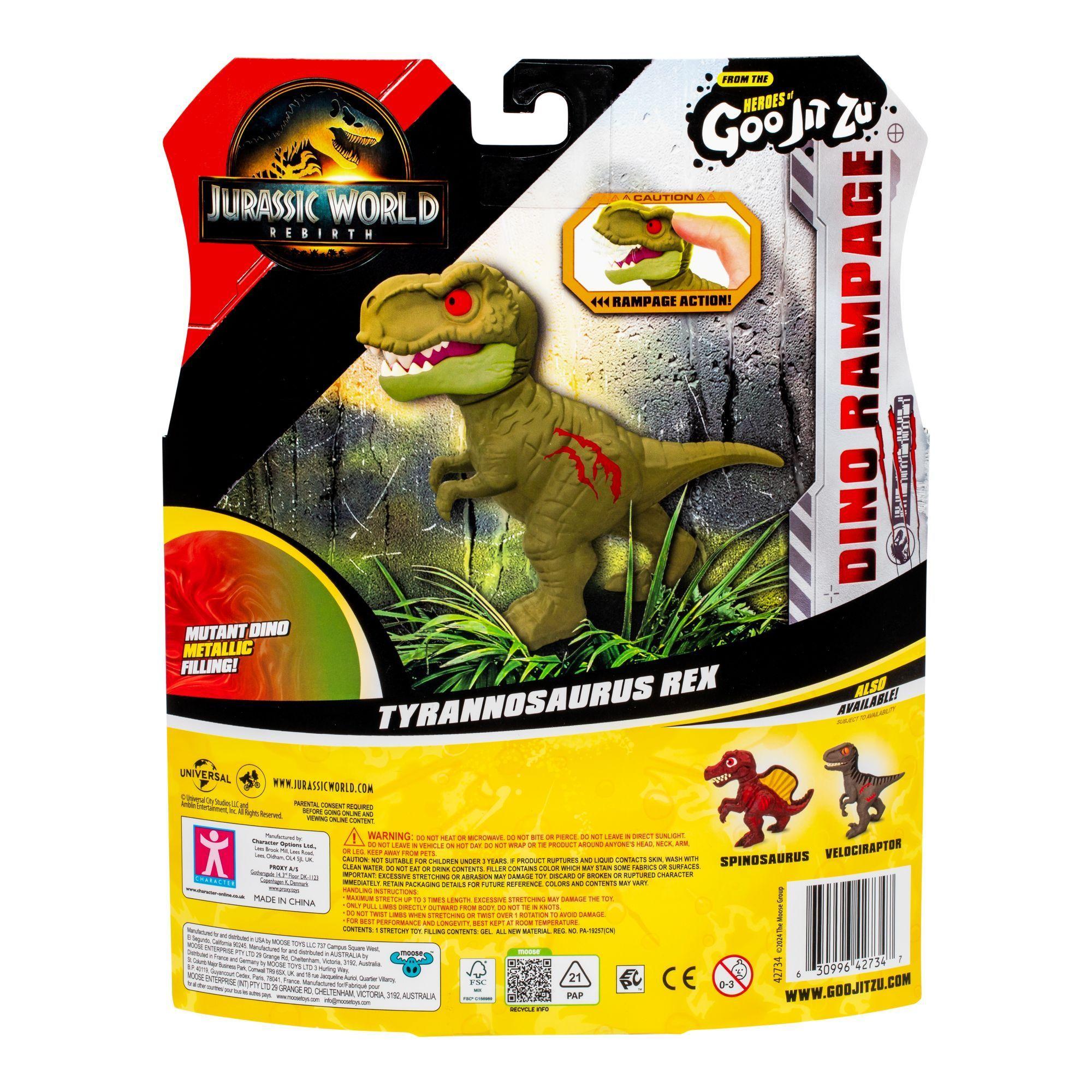 Dinosaurio Goo Jit Zu Jurassic World Rebirth Tyrannosaurus-5