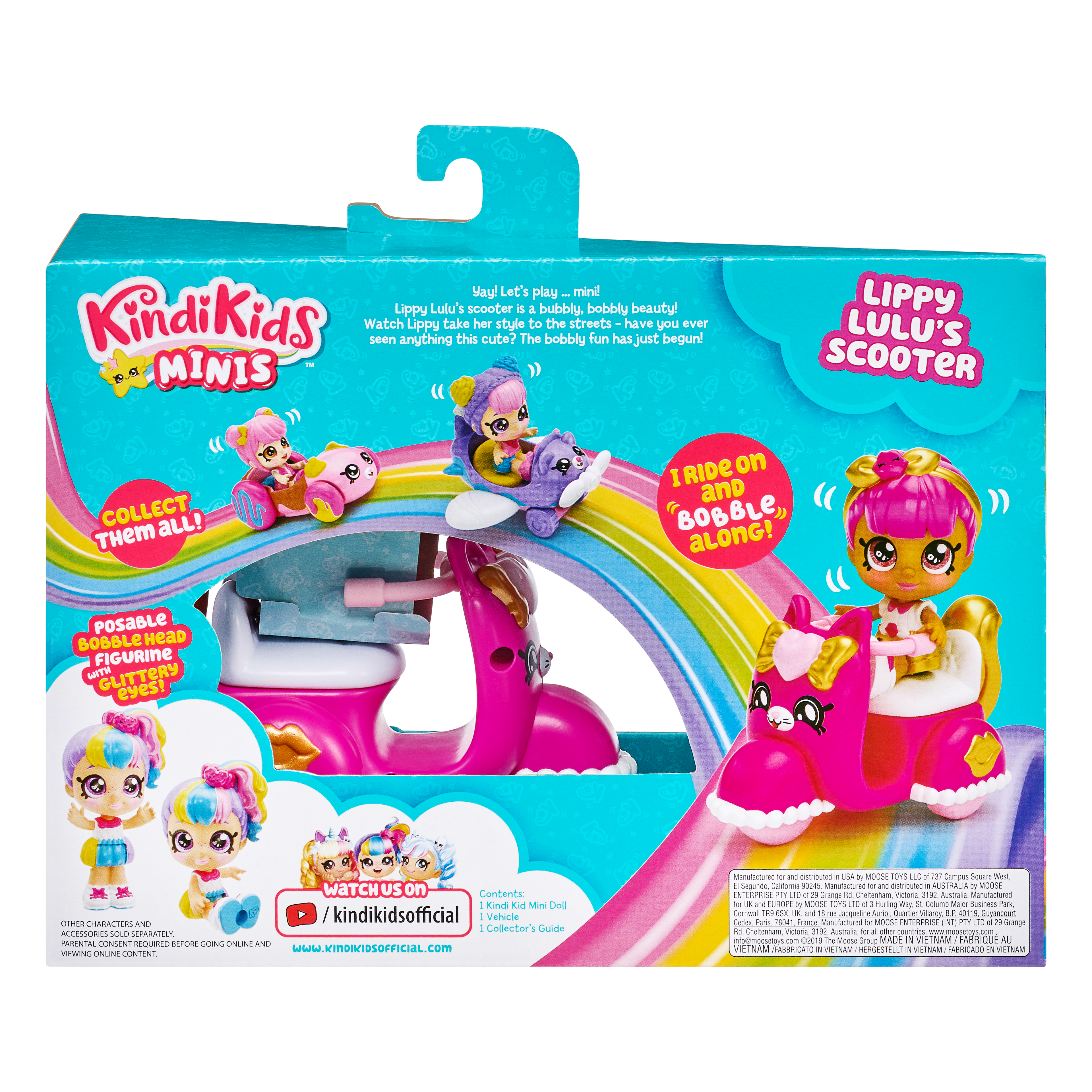 KINDI KIDS S1 MINI VEHÍCULO C/MUÑEC-2