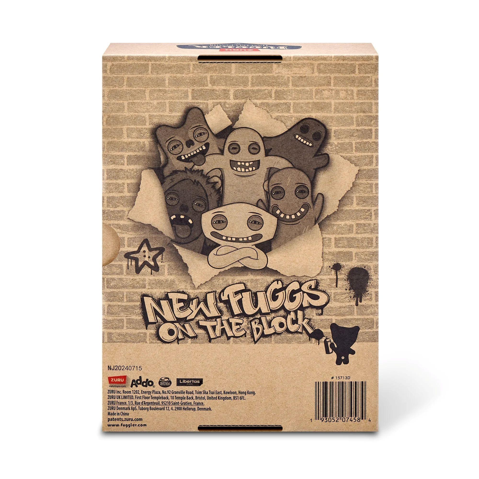 Peluche Fugglers On The Block Sir Slodge A Lot Brown-2